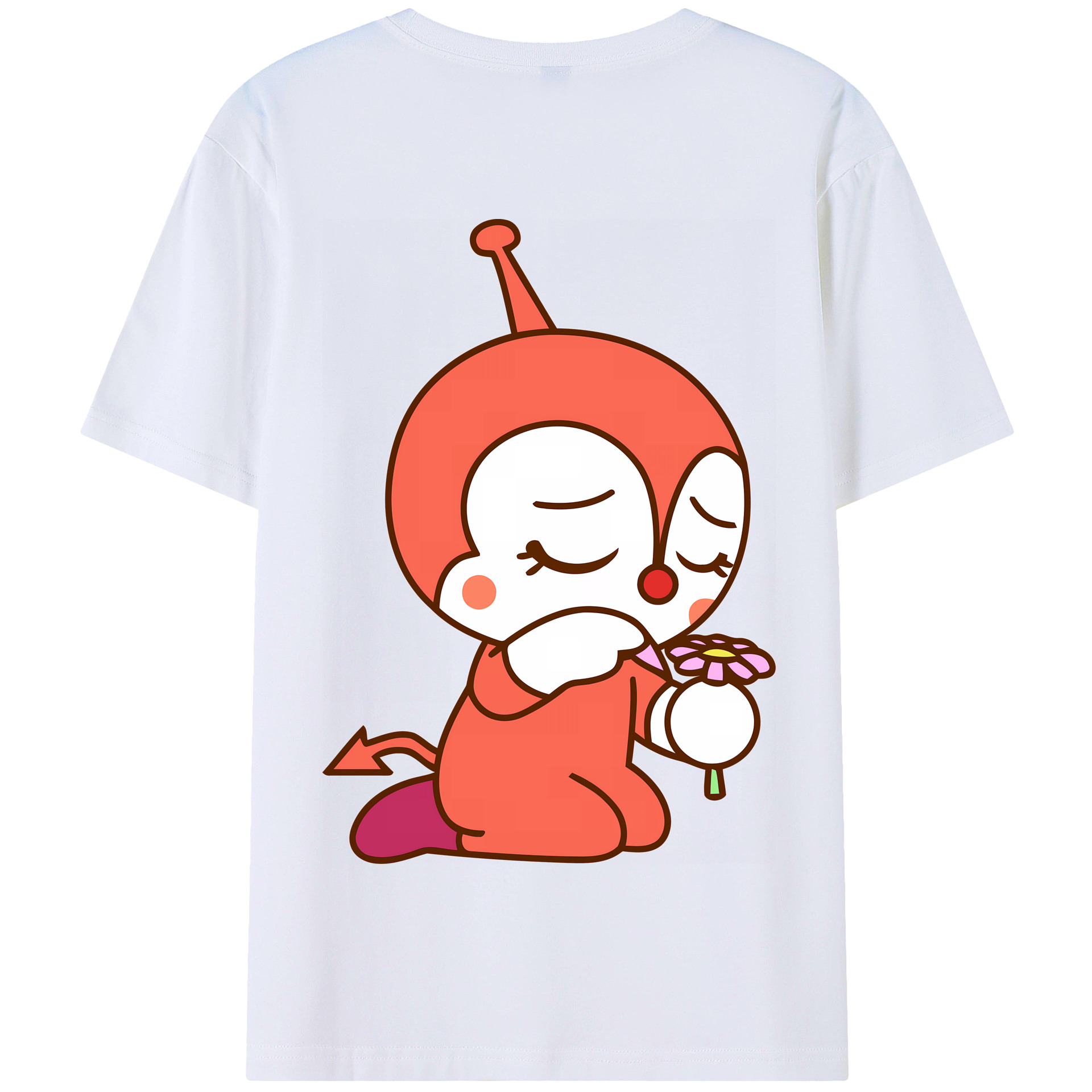 （画像用） アンパンマン Anpanman 綿100％半袖Tシャツ（背面プリント）