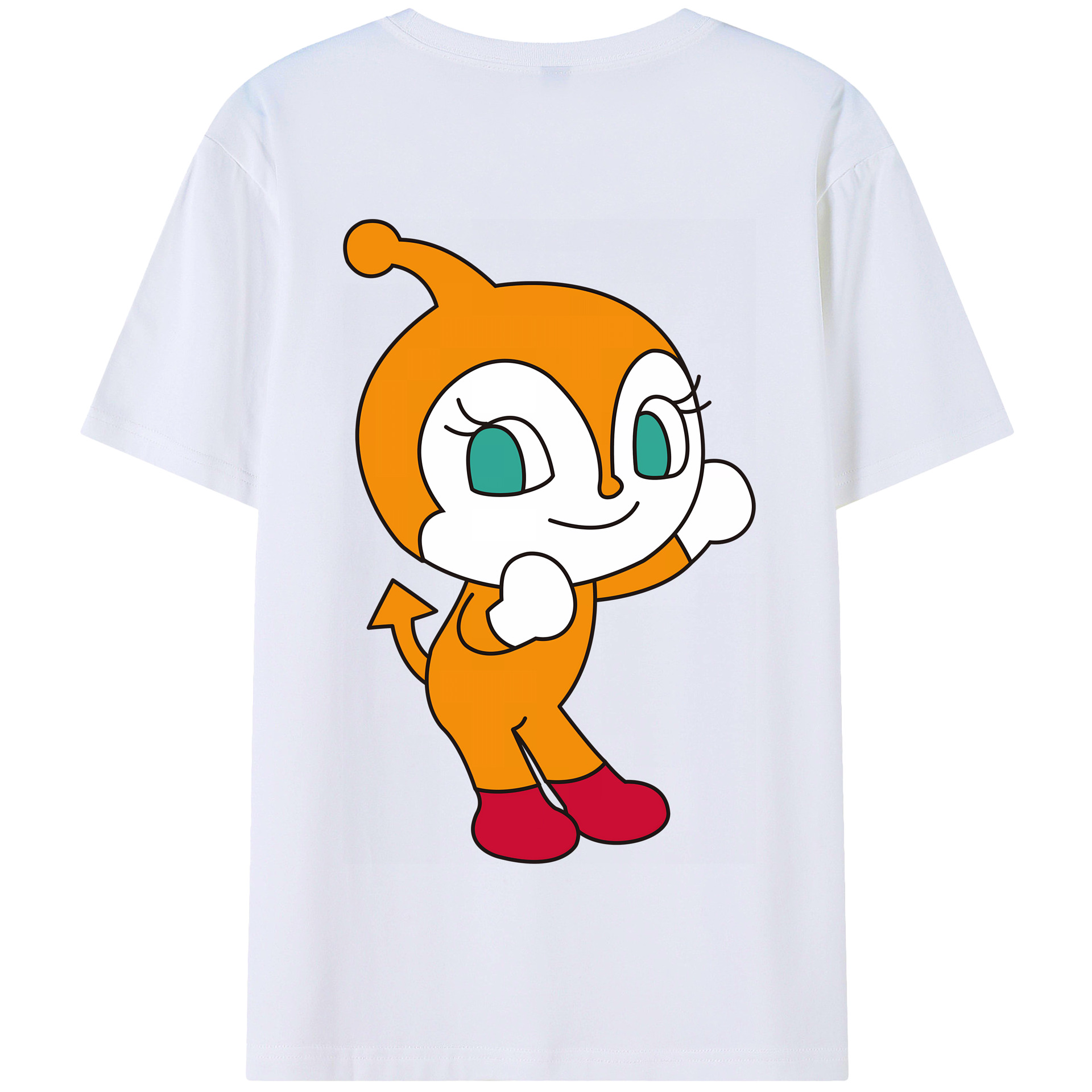 （画像用） アンパンマン Anpanman 綿100％半袖Tシャツ（背面プリント）