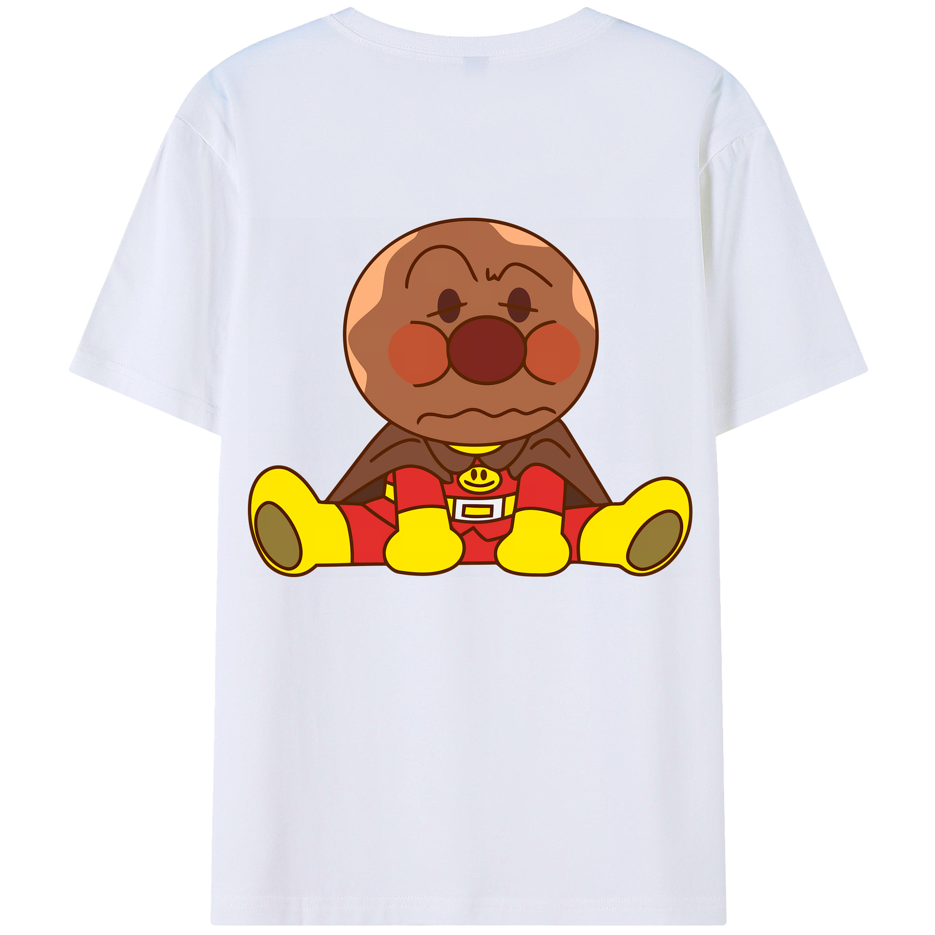 （画像用） アンパンマン Anpanman 綿100％半袖Tシャツ（背面プリント）