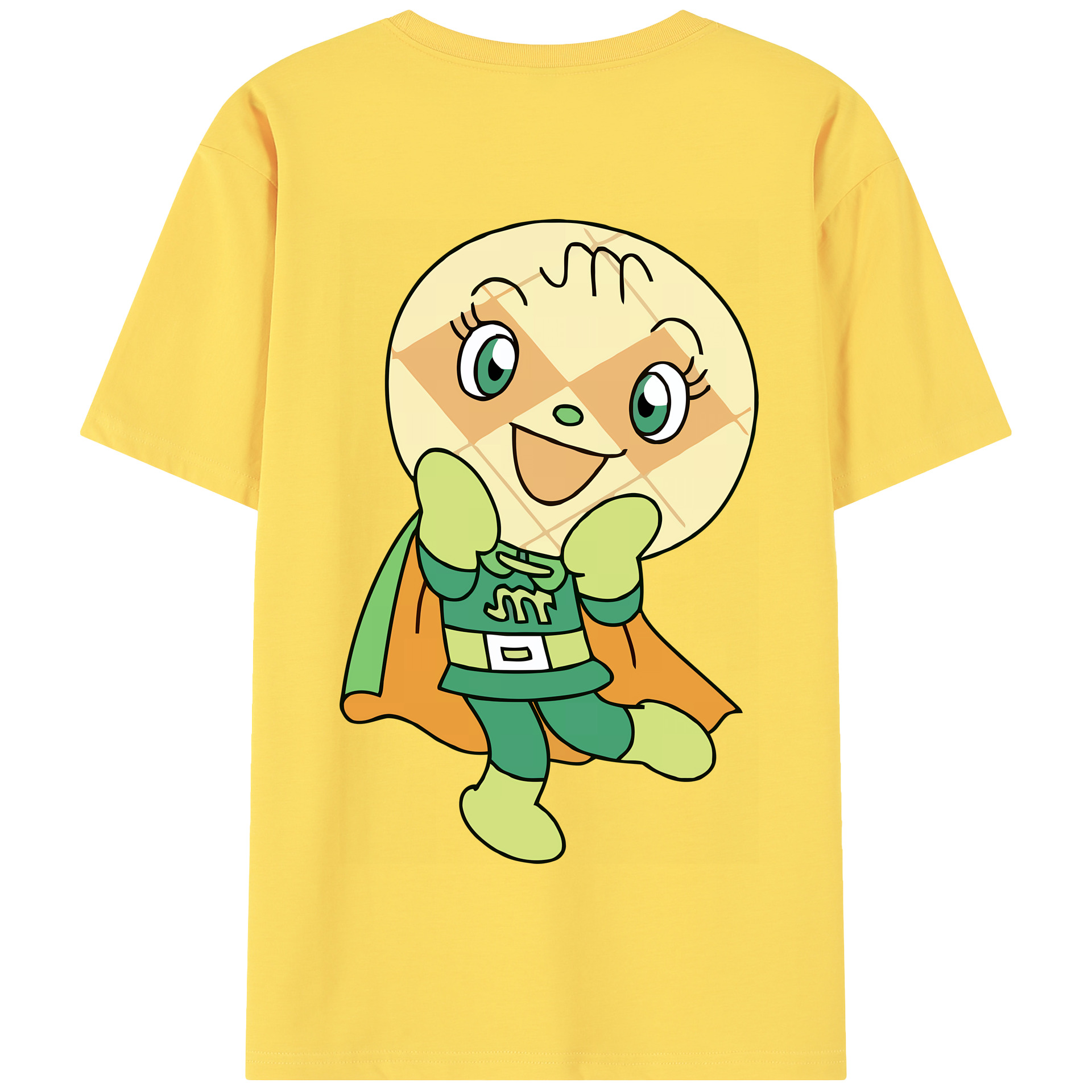 （画像用） アンパンマン Anpanman 綿100％半袖Tシャツ（背面プリント）