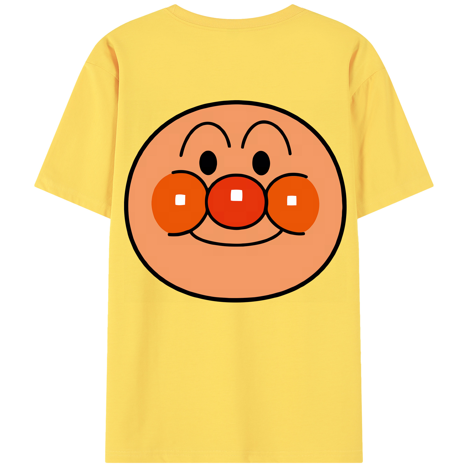 （画像用） アンパンマン Anpanman 綿100％半袖Tシャツ（背面プリント）