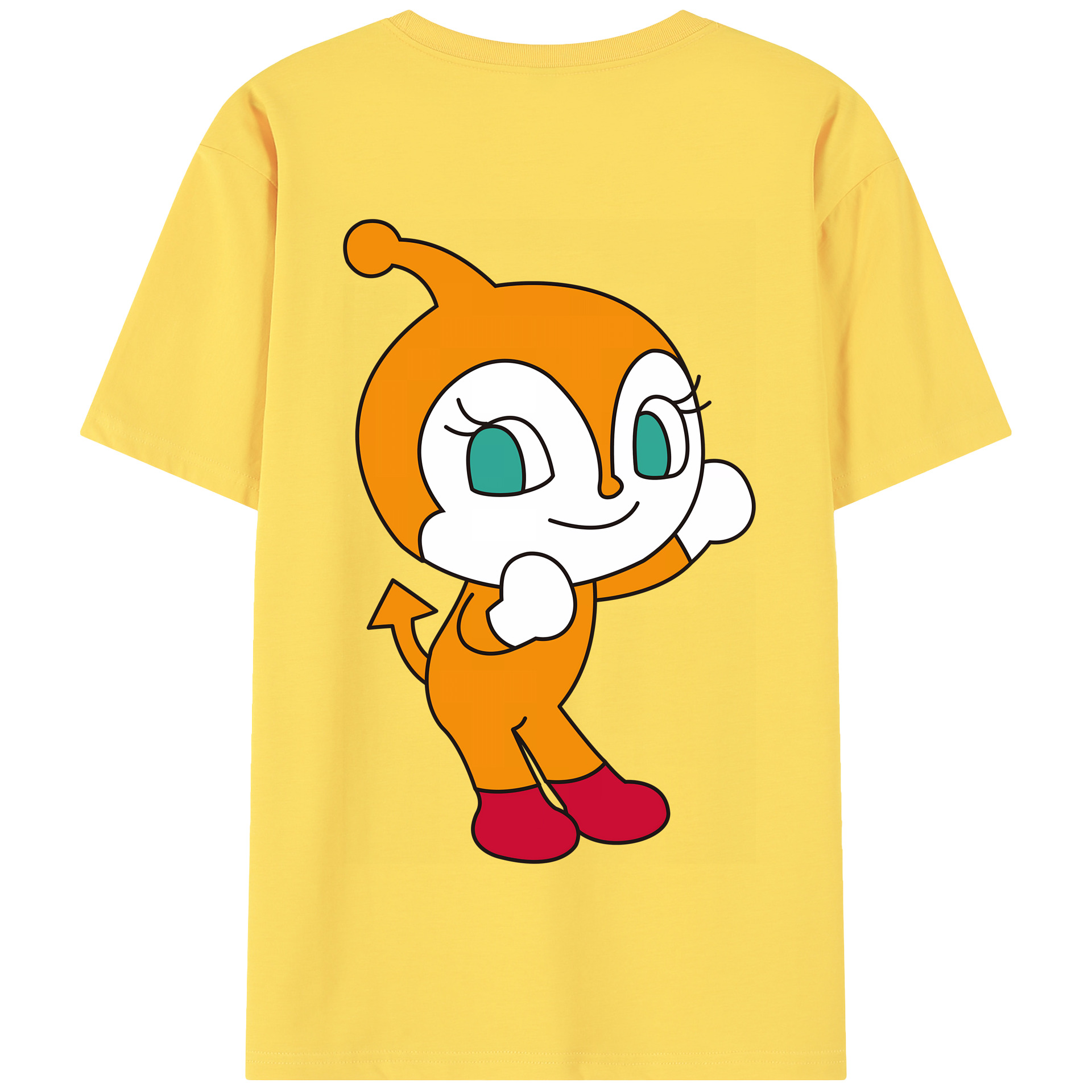 （画像用） アンパンマン Anpanman 綿100％半袖Tシャツ（背面プリント）