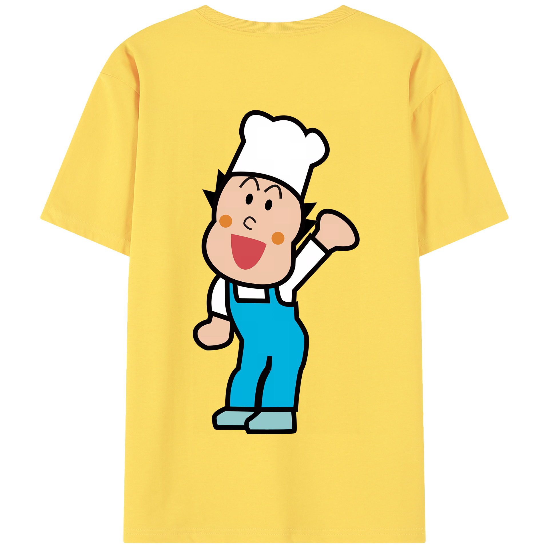 （画像用） アンパンマン Anpanman 綿100％半袖Tシャツ（背面プリント）