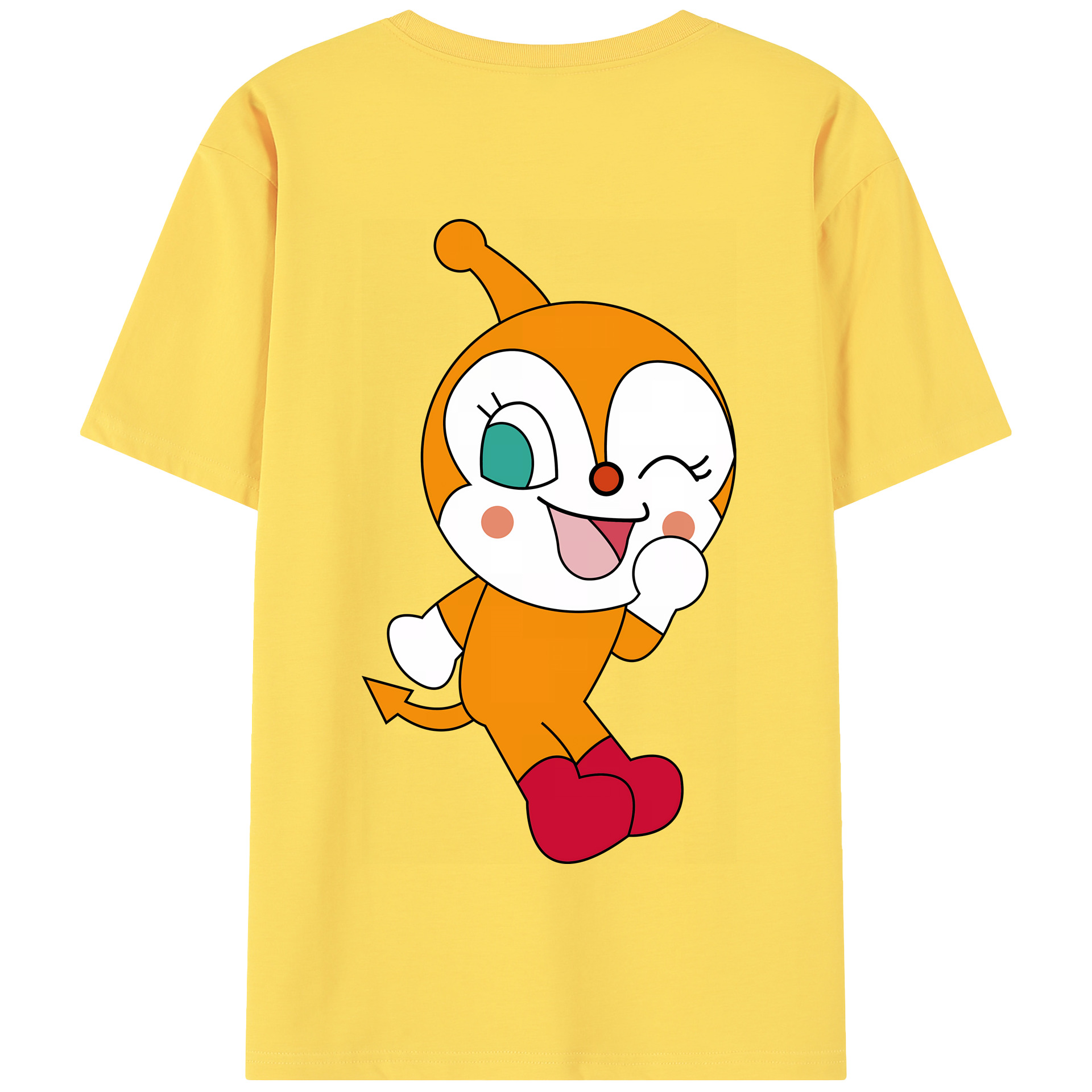（画像用） アンパンマン Anpanman 綿100％半袖Tシャツ（背面プリント）
