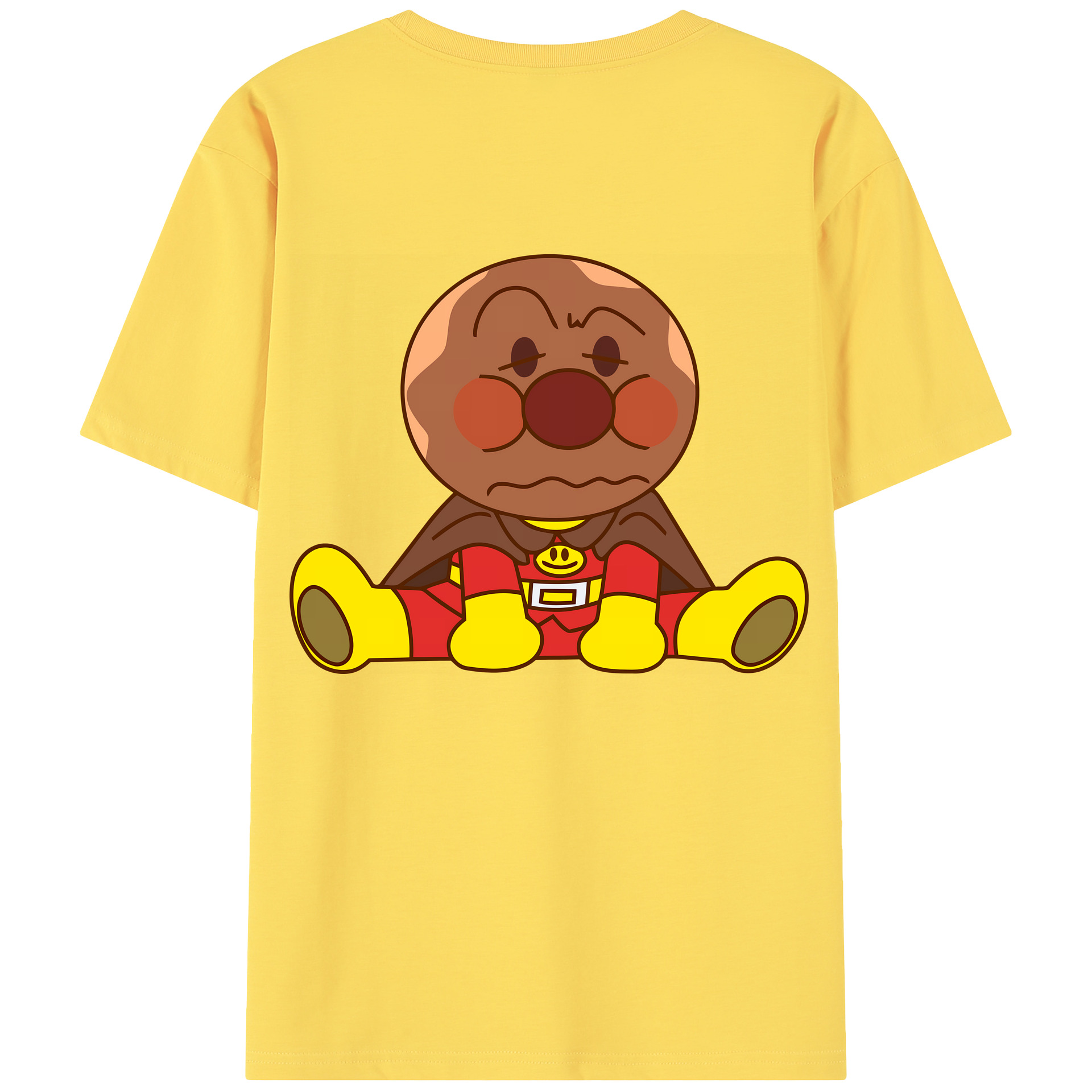（画像用） アンパンマン Anpanman 綿100％半袖Tシャツ（背面プリント）