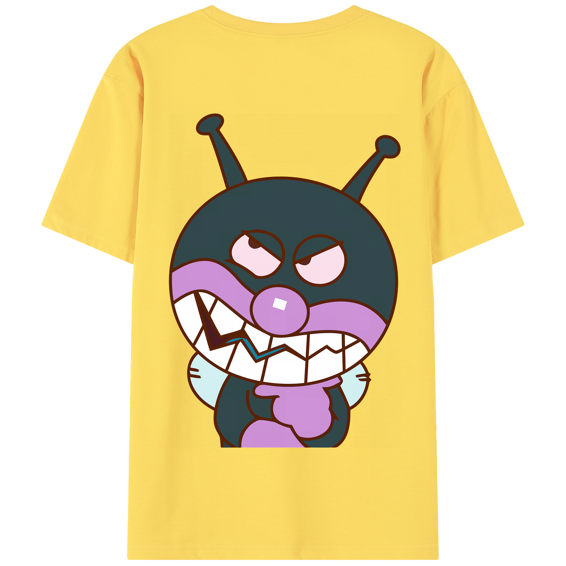 （画像用） アンパンマン Anpanman 綿100％半袖Tシャツ（背面プリント）