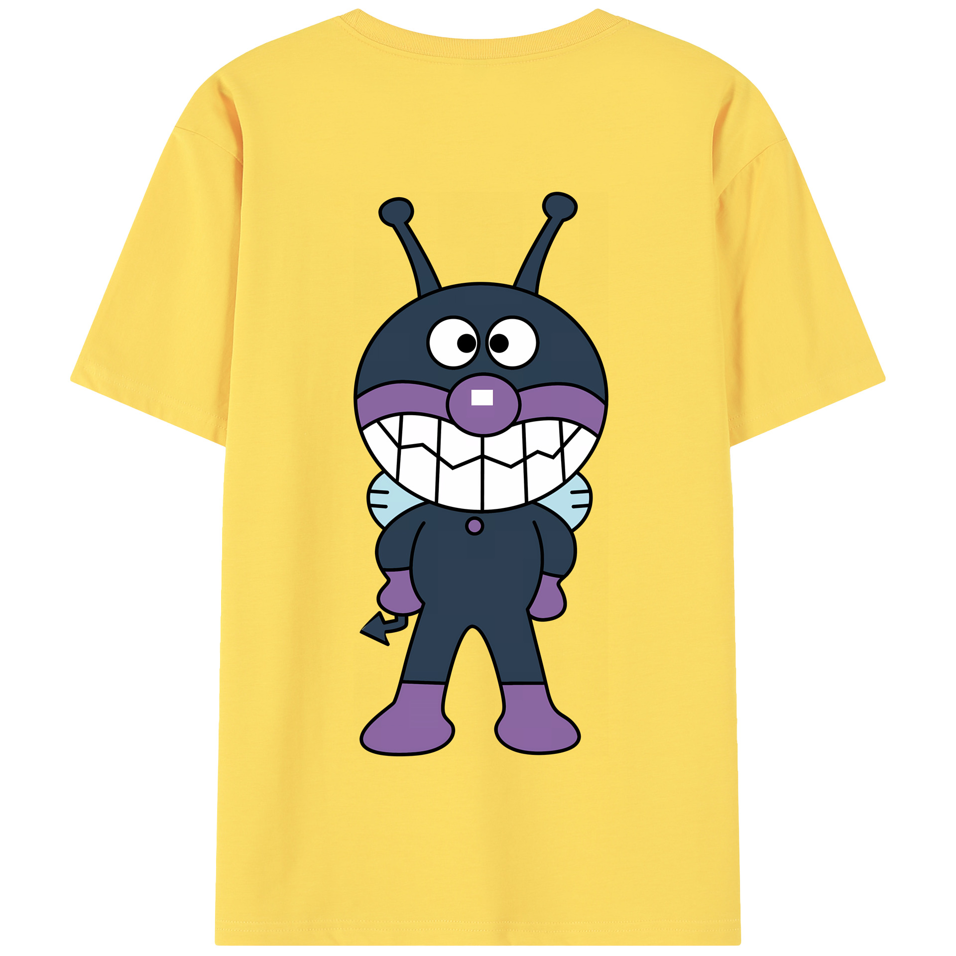 （画像用） アンパンマン Anpanman 綿100％半袖Tシャツ（背面プリント）