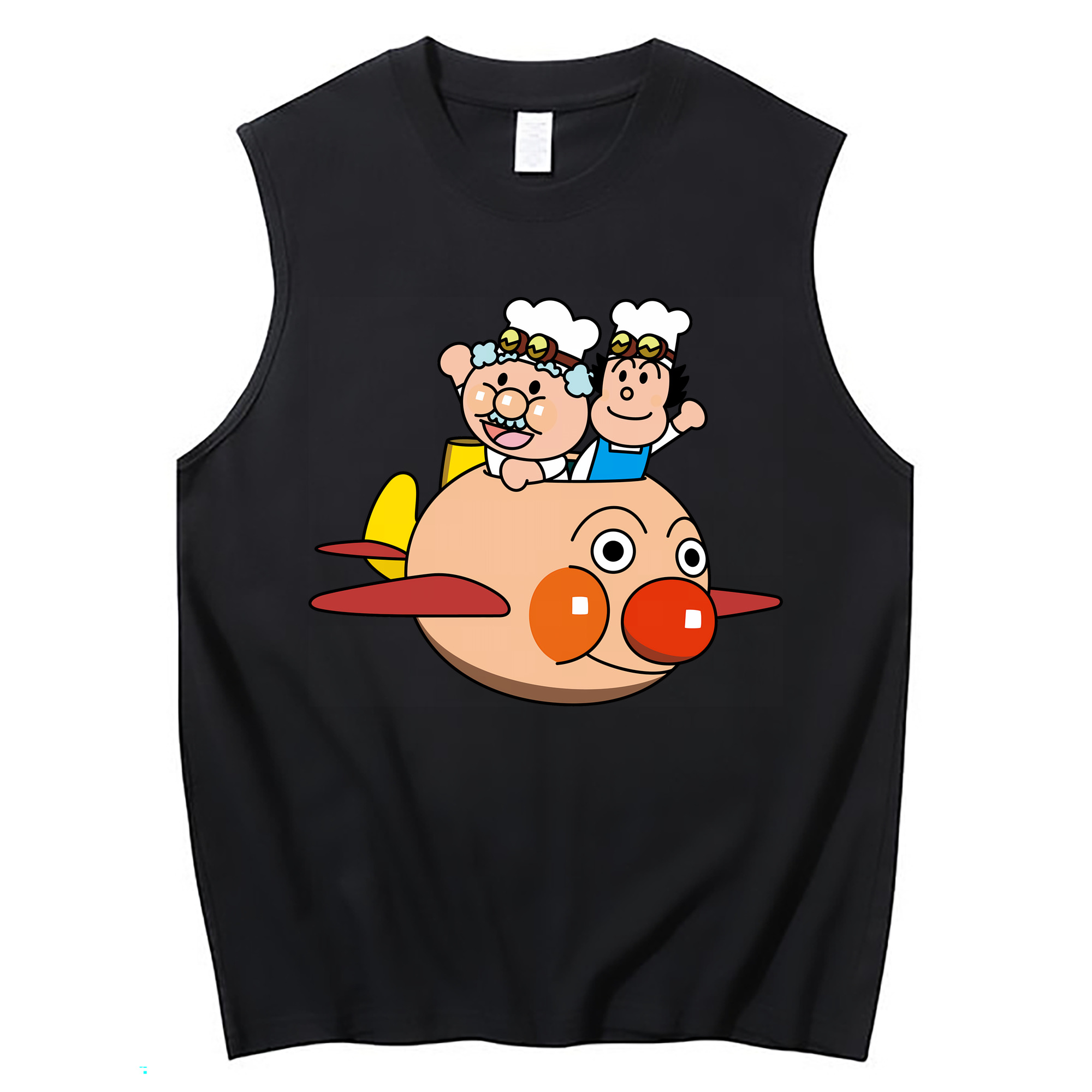（画像用） アンパンマン Anpanman コットン100％タンクトップ（フロントプリント）