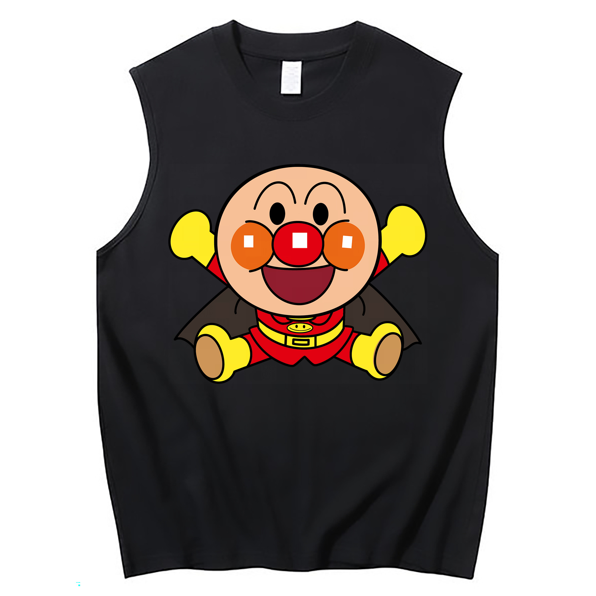 （画像用） アンパンマン Anpanman コットン100％タンクトップ（フロントプリント）