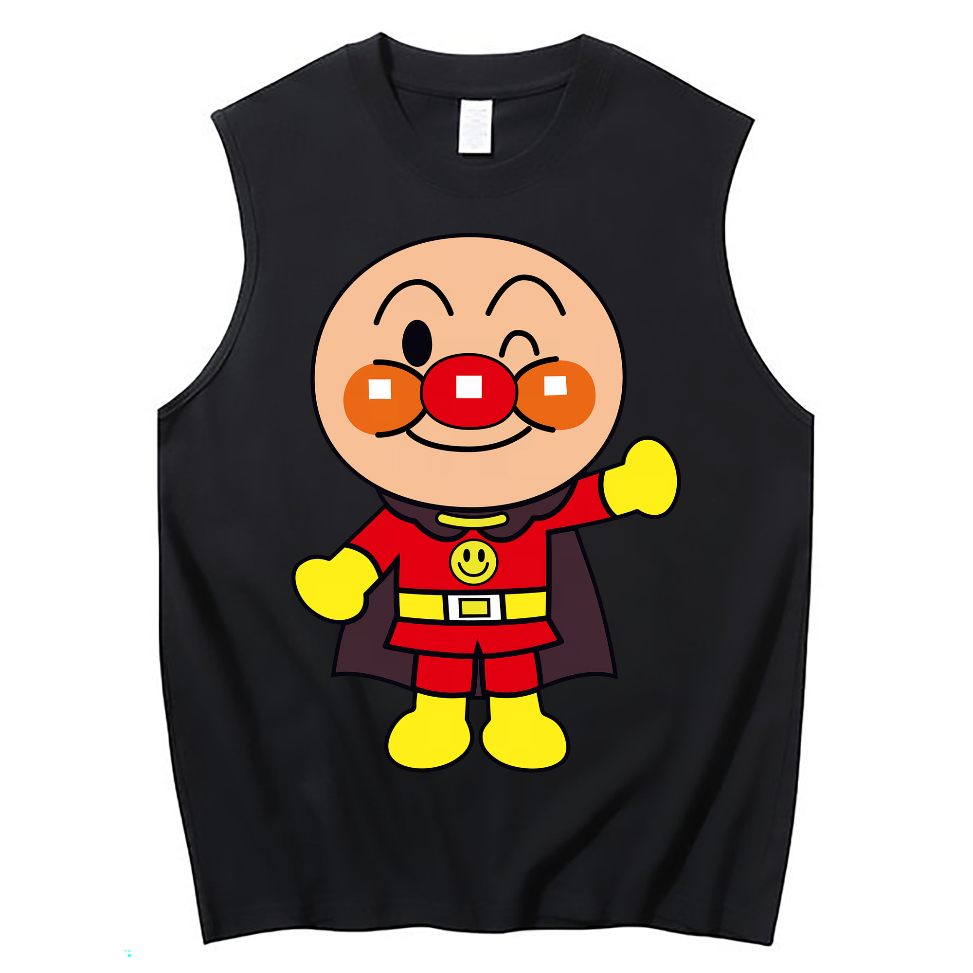 （画像用） アンパンマン Anpanman コットン100％タンクトップ（フロントプリント）