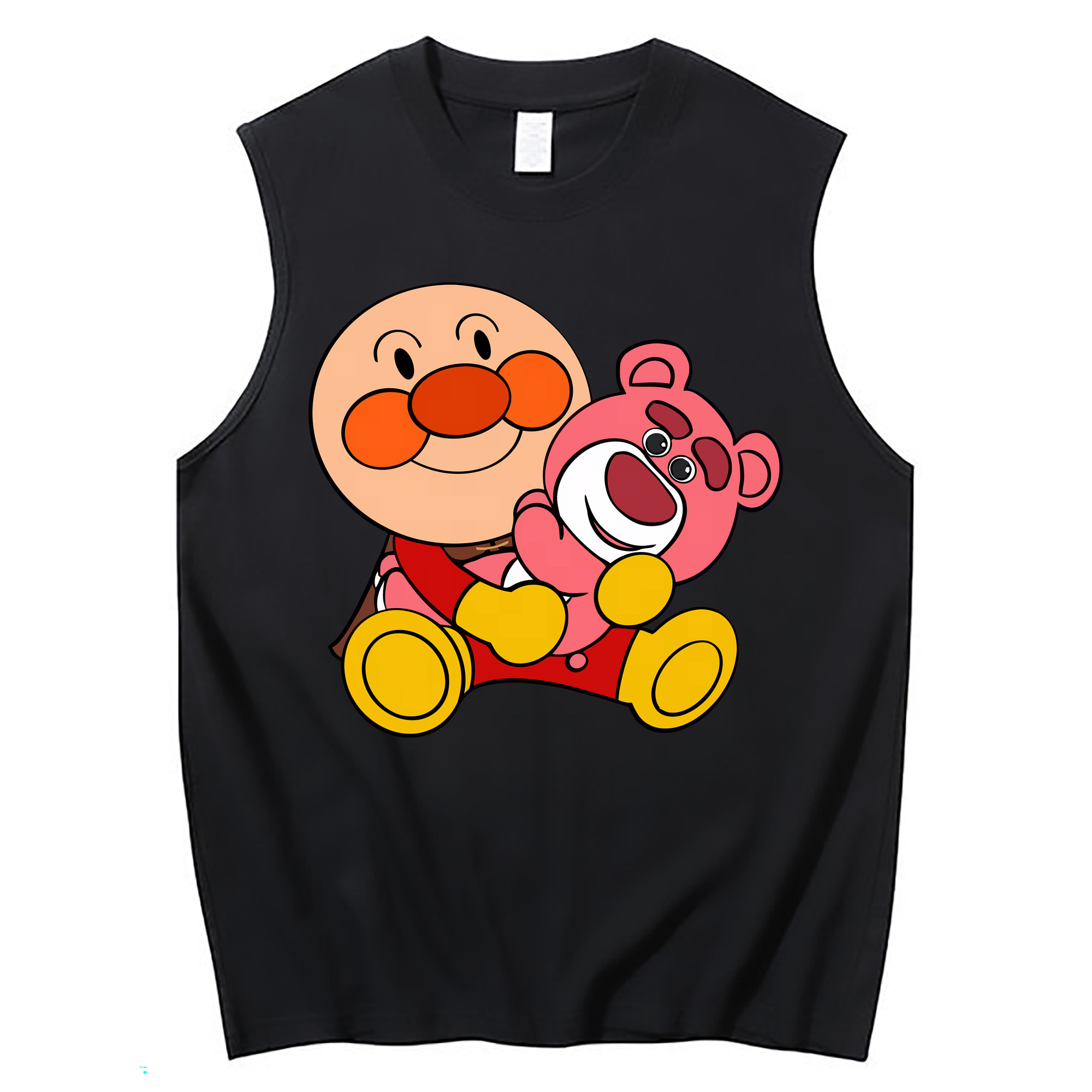 （画像用） アンパンマン Anpanman コットン100％タンクトップ（フロントプリント）