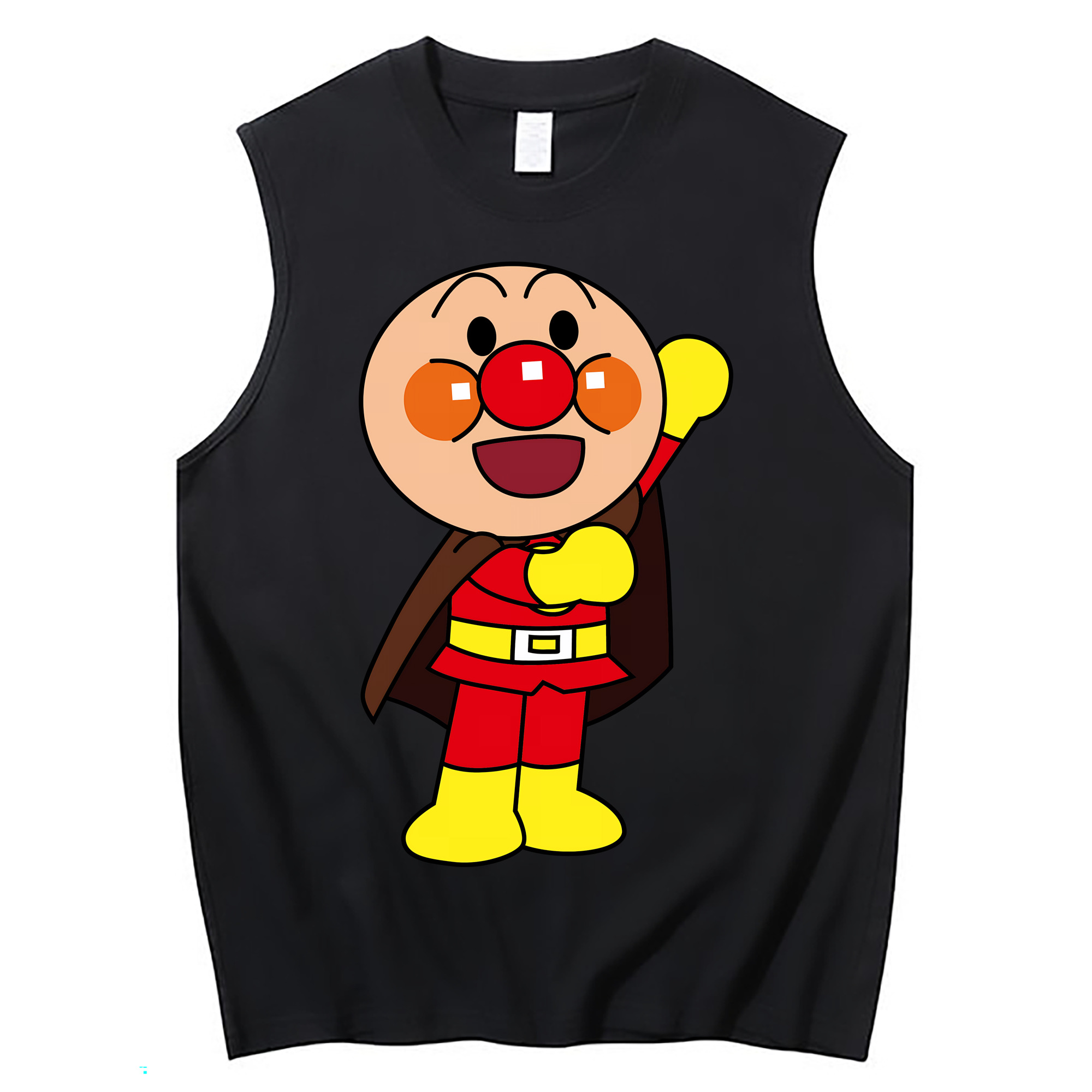 （画像用） アンパンマン Anpanman コットン100％タンクトップ（フロントプリント）