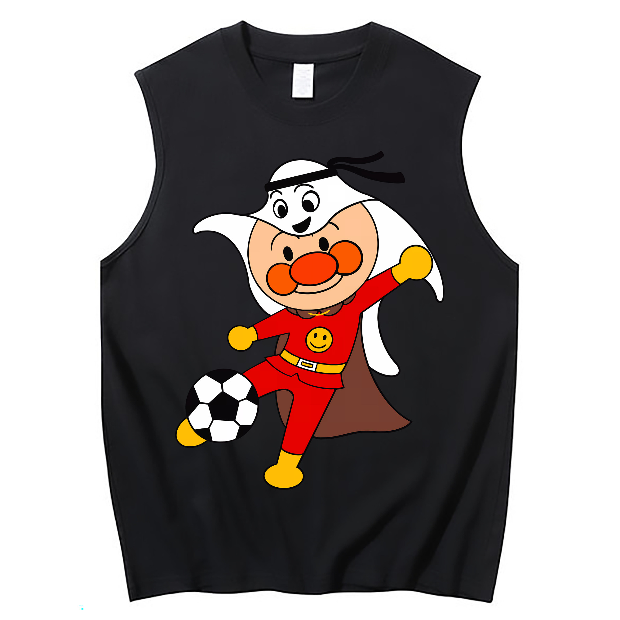 （画像用） アンパンマン Anpanman コットン100％タンクトップ（フロントプリント）