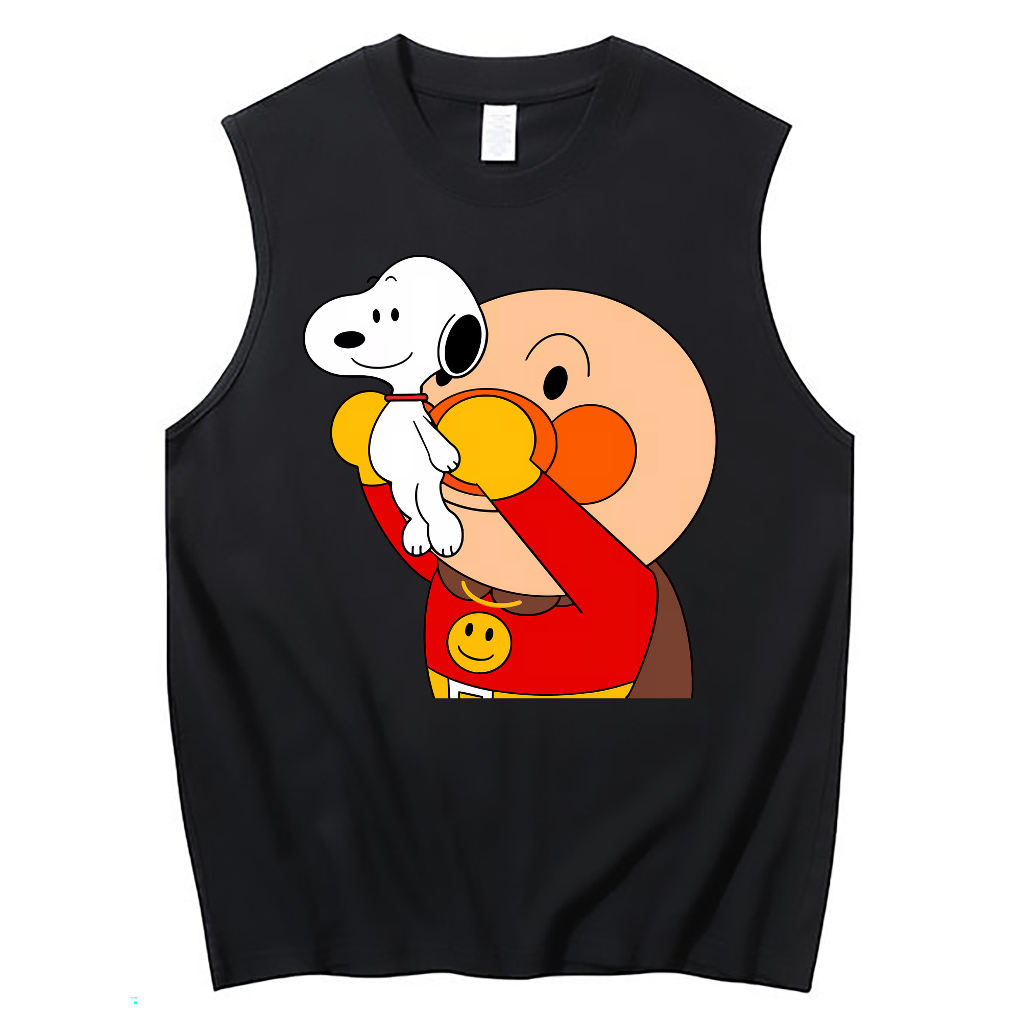 （画像用） アンパンマン Anpanman コットン100％タンクトップ（フロントプリント）