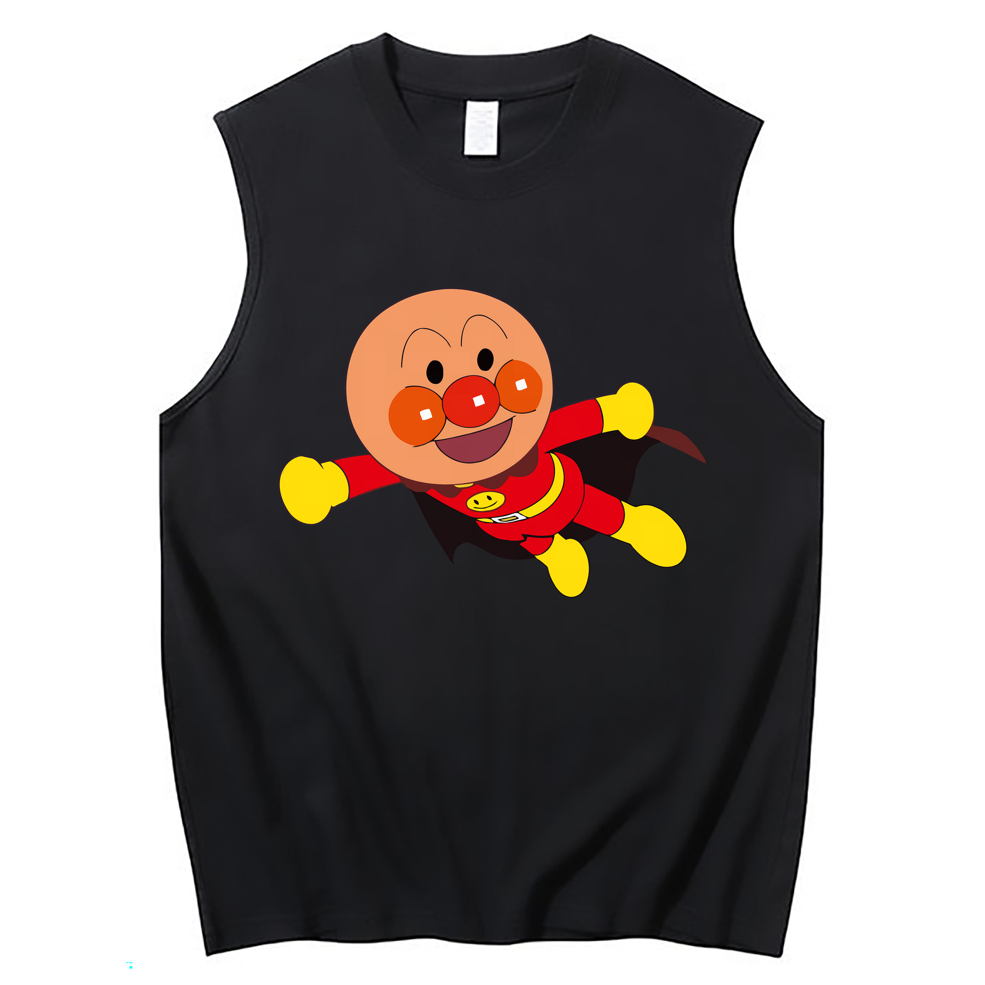 （画像用） アンパンマン Anpanman コットン100％タンクトップ（フロントプリント）