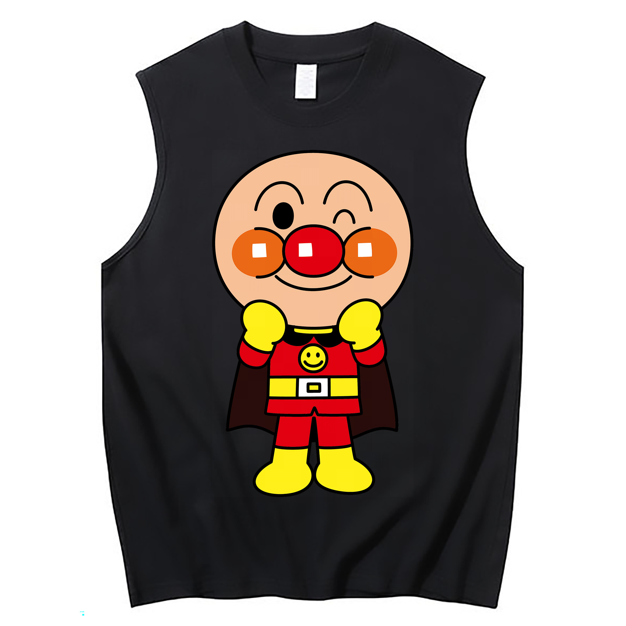 （画像用） アンパンマン Anpanman コットン100％タンクトップ（フロントプリント）