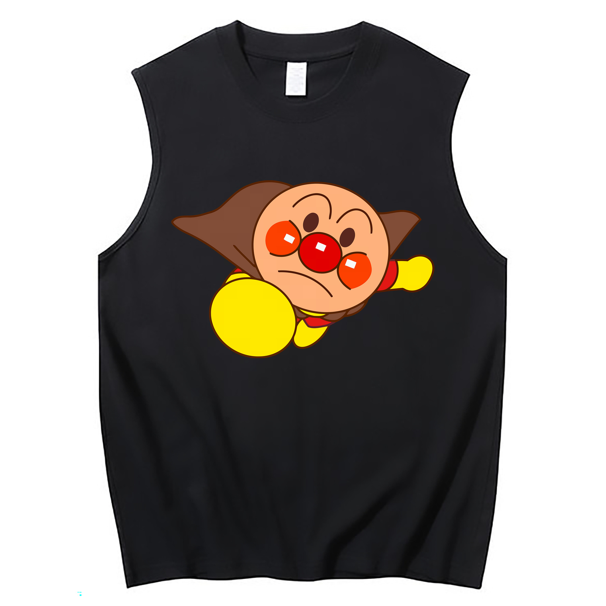 （画像用） アンパンマン Anpanman コットン100％タンクトップ（フロントプリント）
