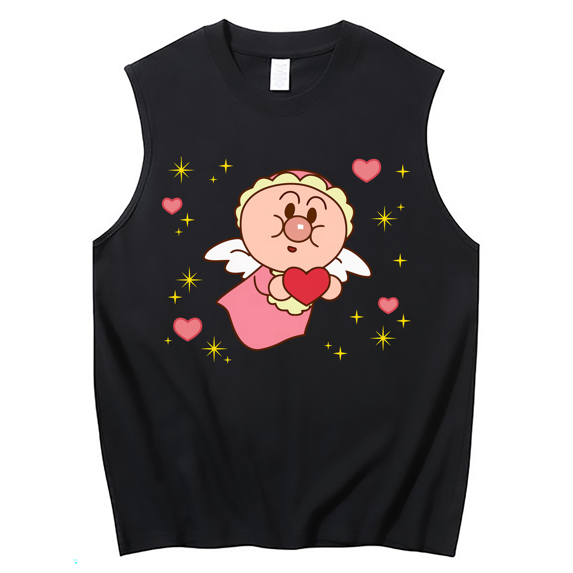 （画像用） アンパンマン Anpanman コットン100％タンクトップ（フロントプリント）