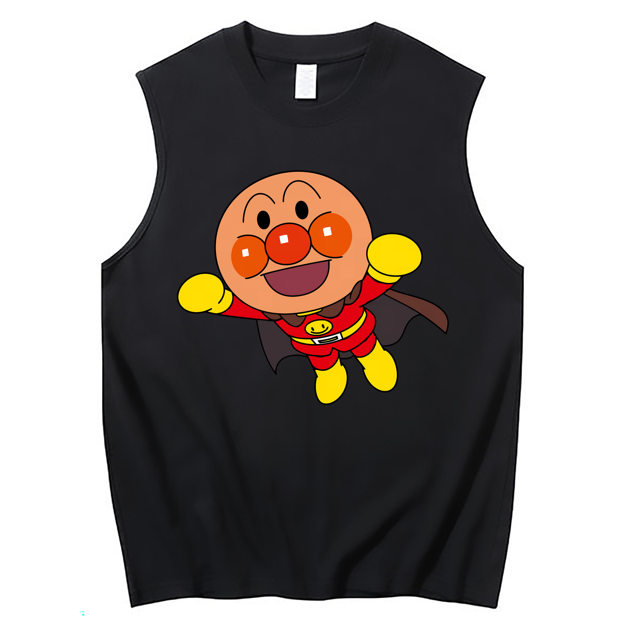 （画像用） アンパンマン Anpanman コットン100％タンクトップ（フロントプリント）