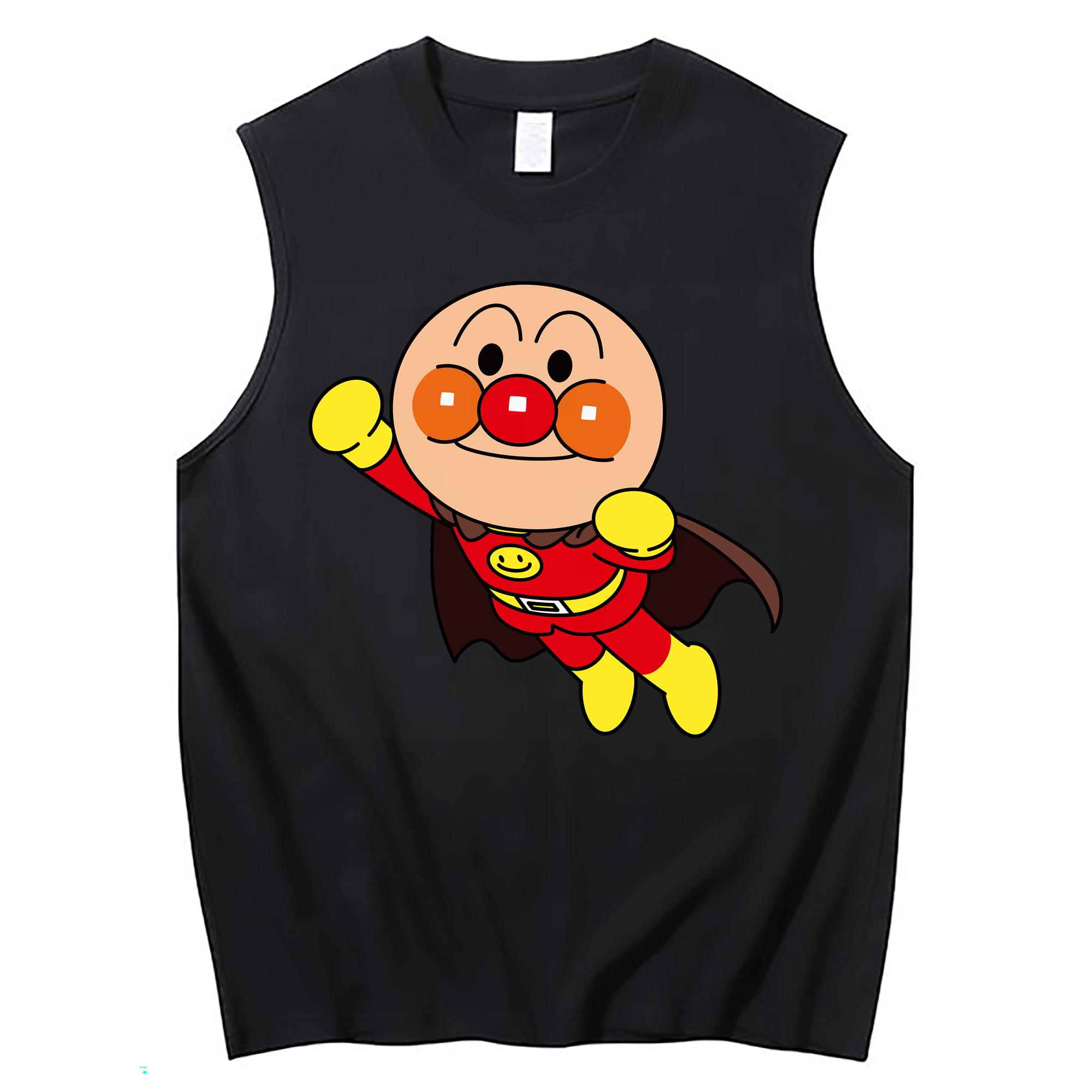 （画像用） アンパンマン Anpanman コットン100％タンクトップ（フロントプリント）
