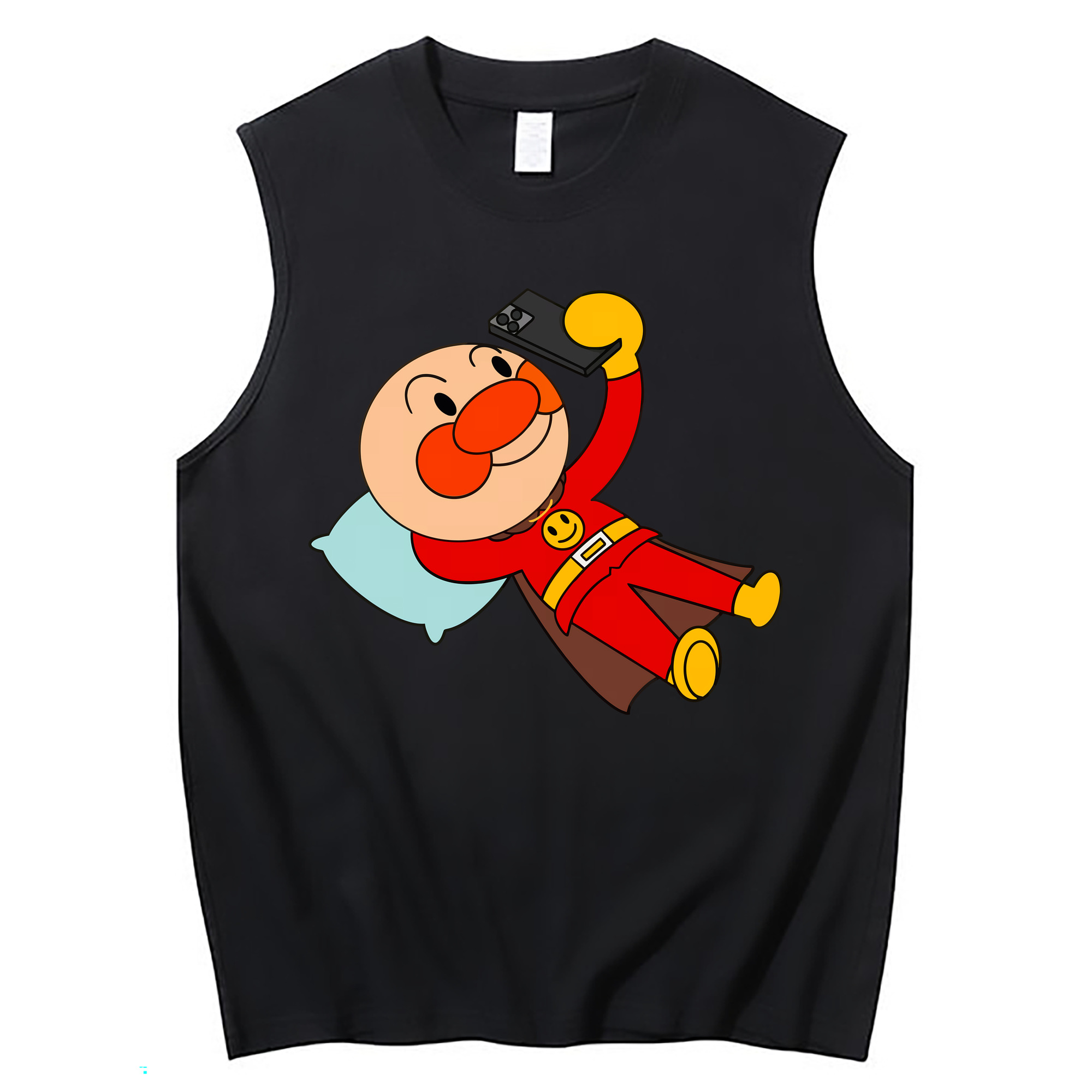 （画像用） アンパンマン Anpanman コットン100％タンクトップ（フロントプリント）