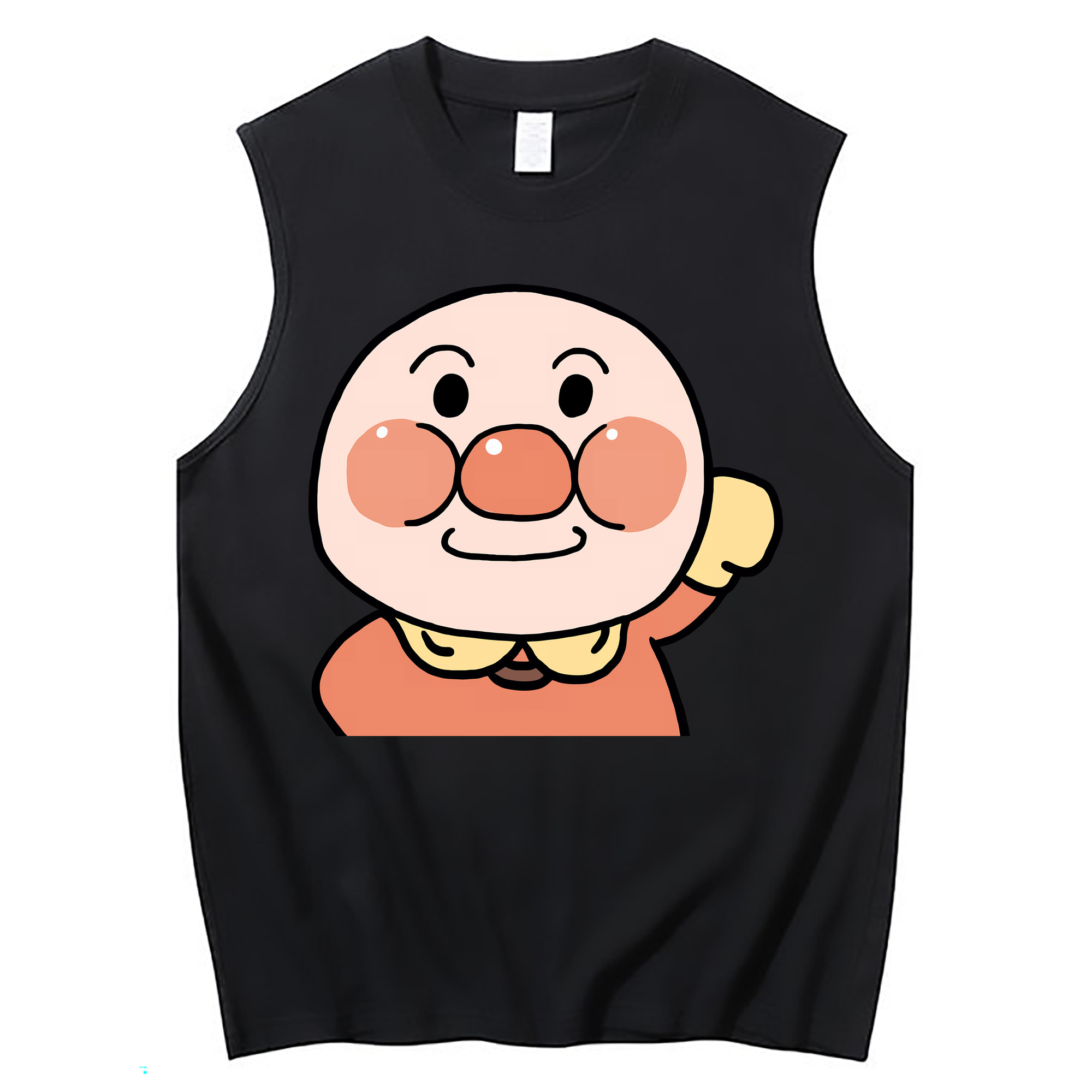 （画像用） アンパンマン Anpanman コットン100％タンクトップ（フロントプリント）