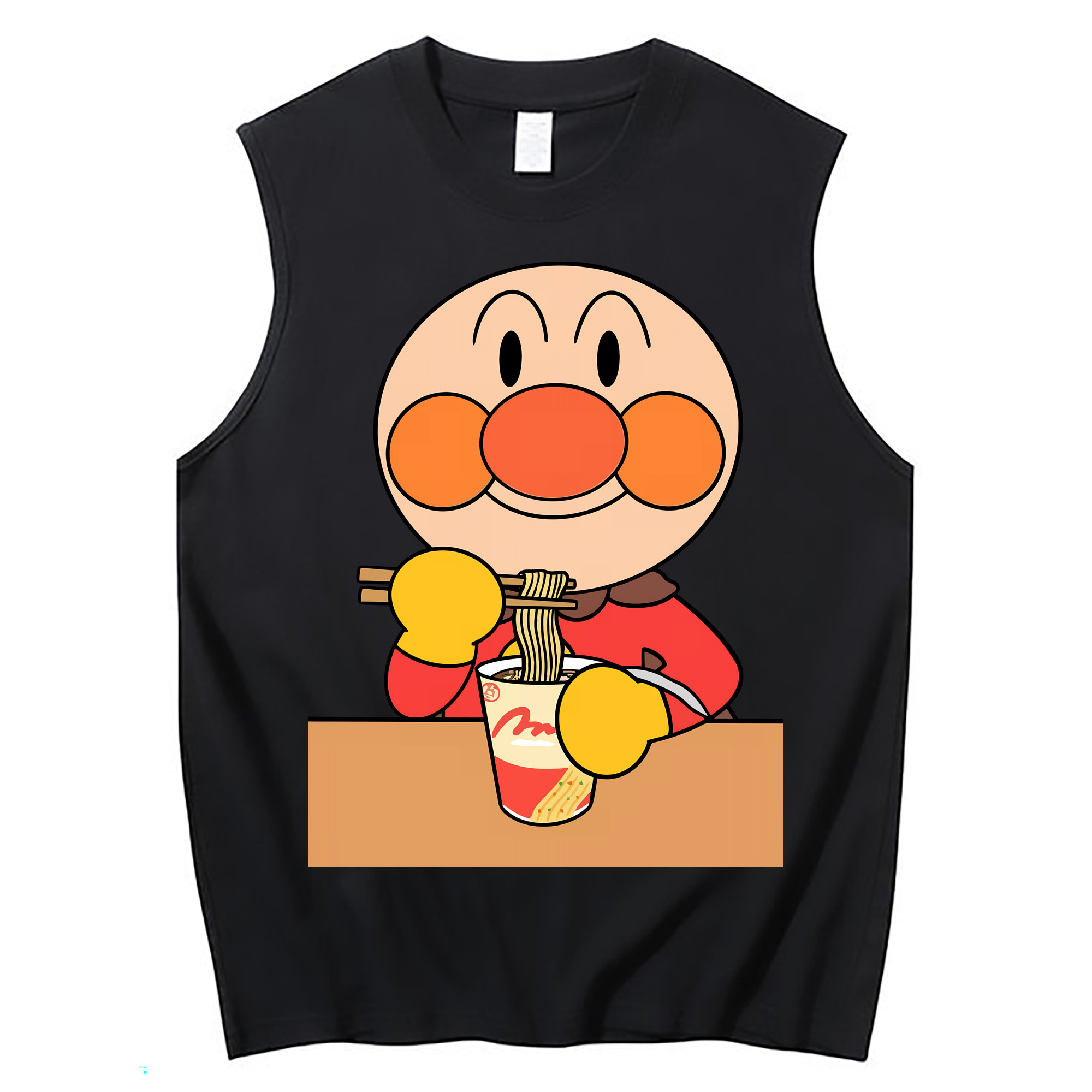 （画像用） アンパンマン Anpanman コットン100％タンクトップ（フロントプリント）