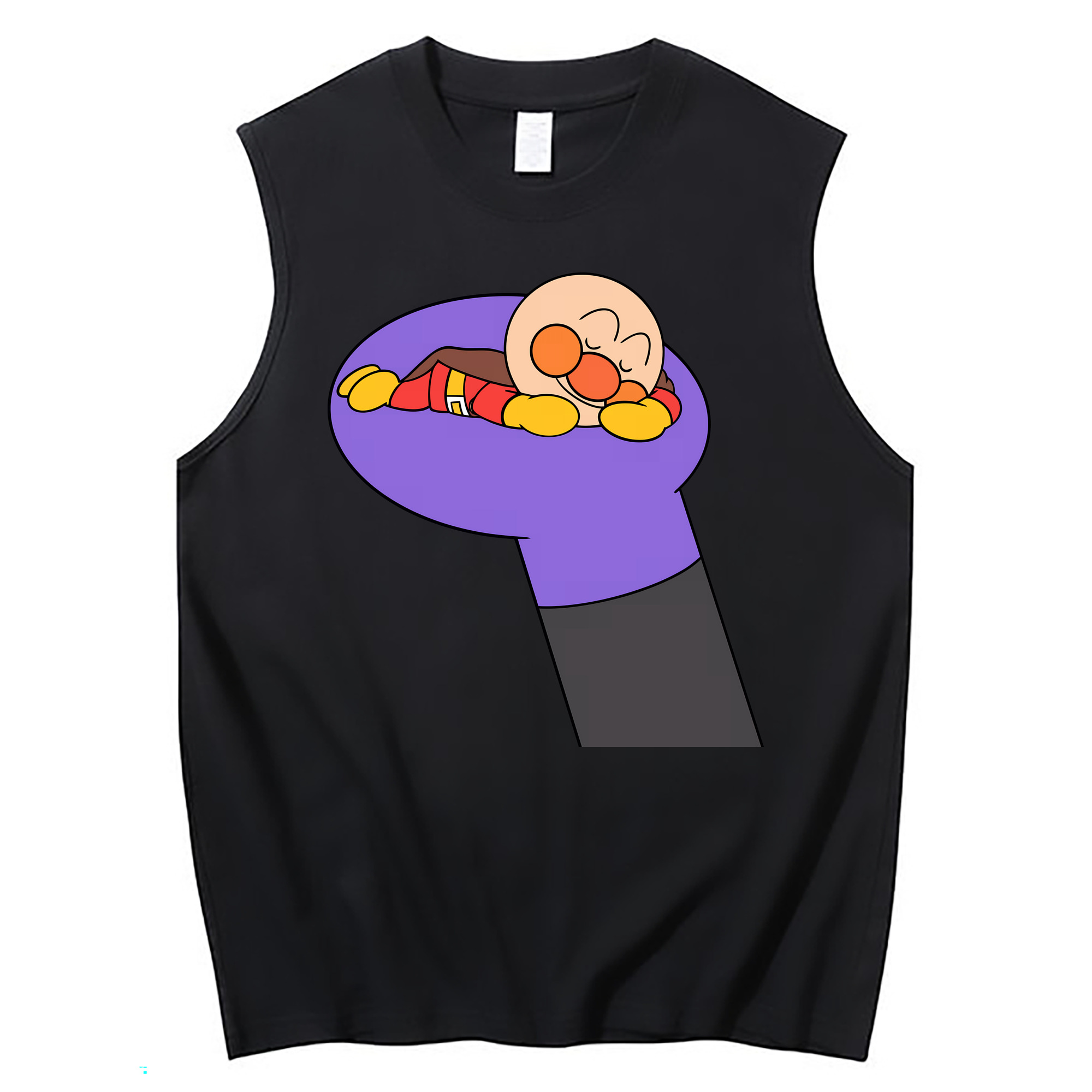 （画像用） アンパンマン Anpanman コットン100％タンクトップ（フロントプリント）