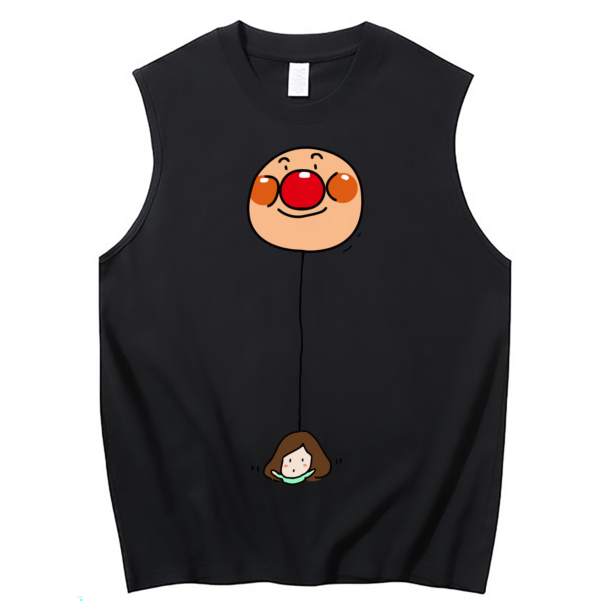 （画像用） アンパンマン Anpanman コットン100％タンクトップ（フロントプリント）