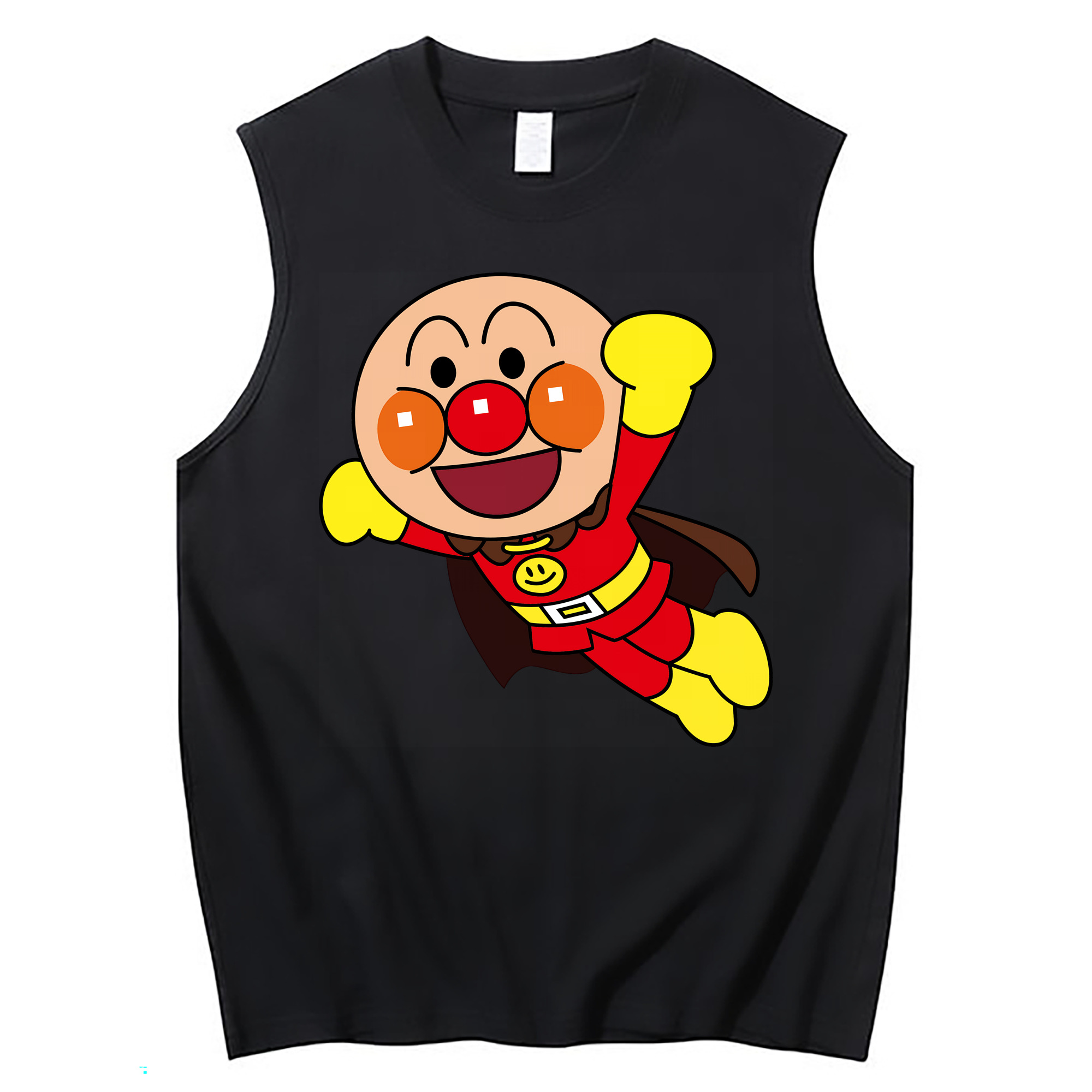（画像用） アンパンマン Anpanman コットン100％タンクトップ（フロントプリント）