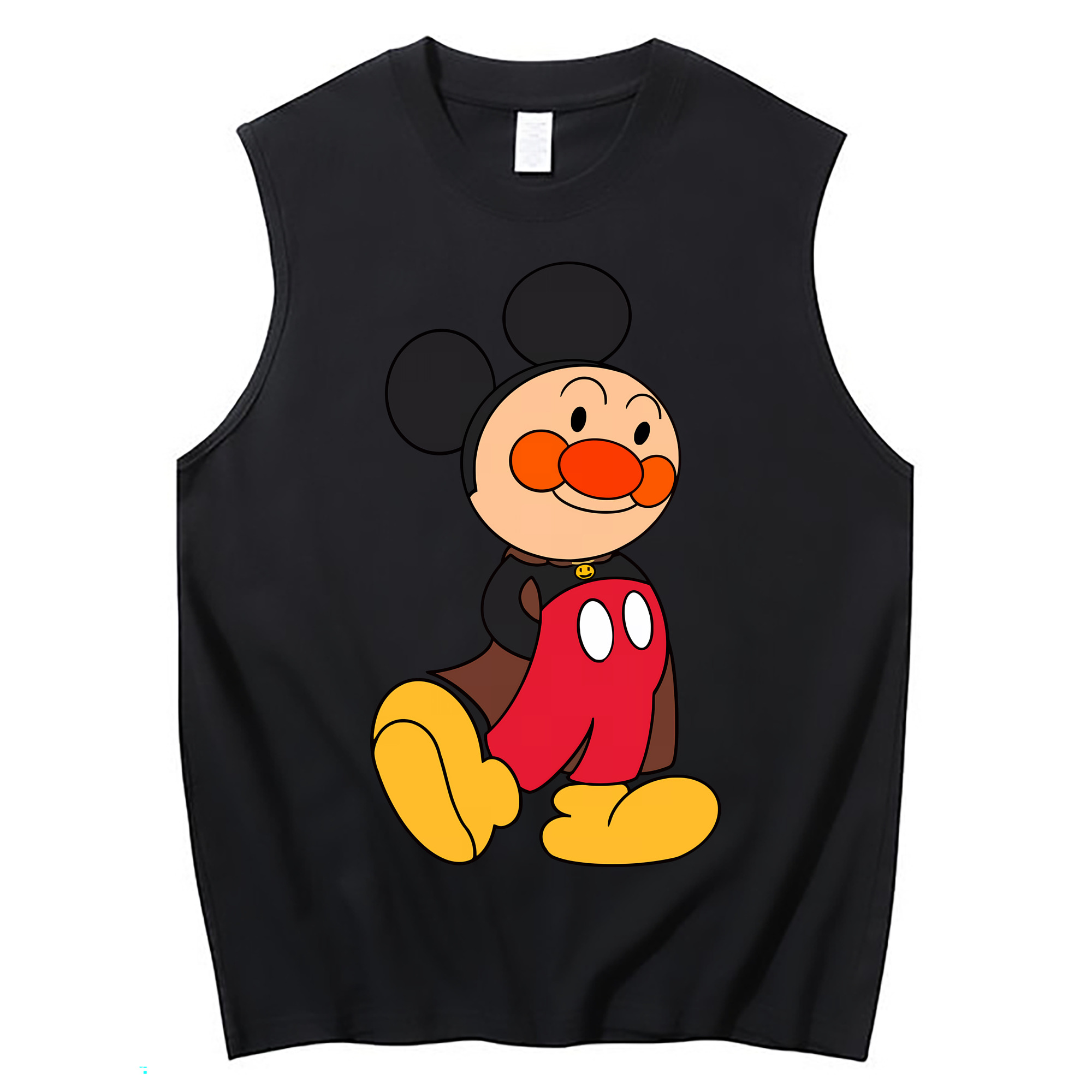 （画像用） アンパンマン Anpanman コットン100％タンクトップ（フロントプリント）
