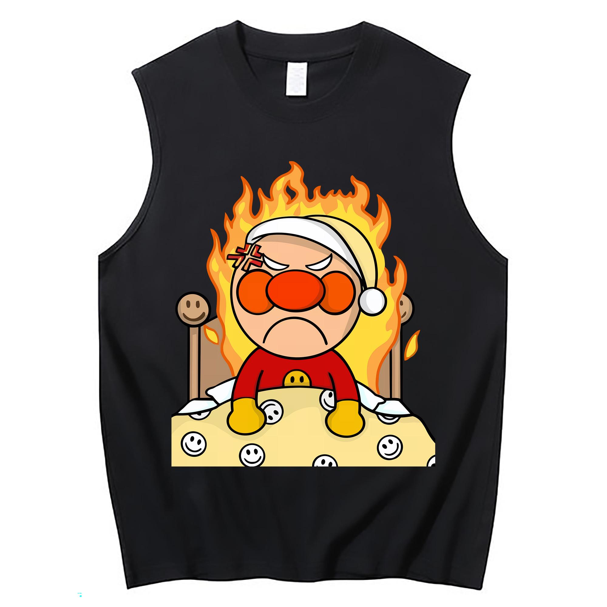 （画像用） アンパンマン Anpanman コットン100％タンクトップ（フロントプリント）