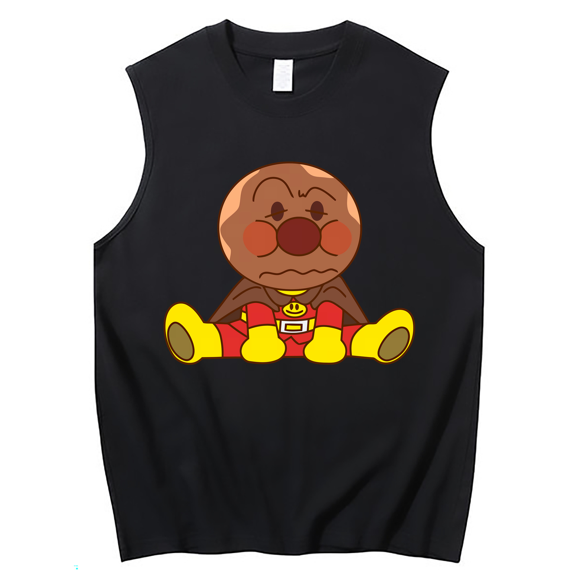 （画像用） アンパンマン Anpanman コットン100％タンクトップ（フロントプリント）
