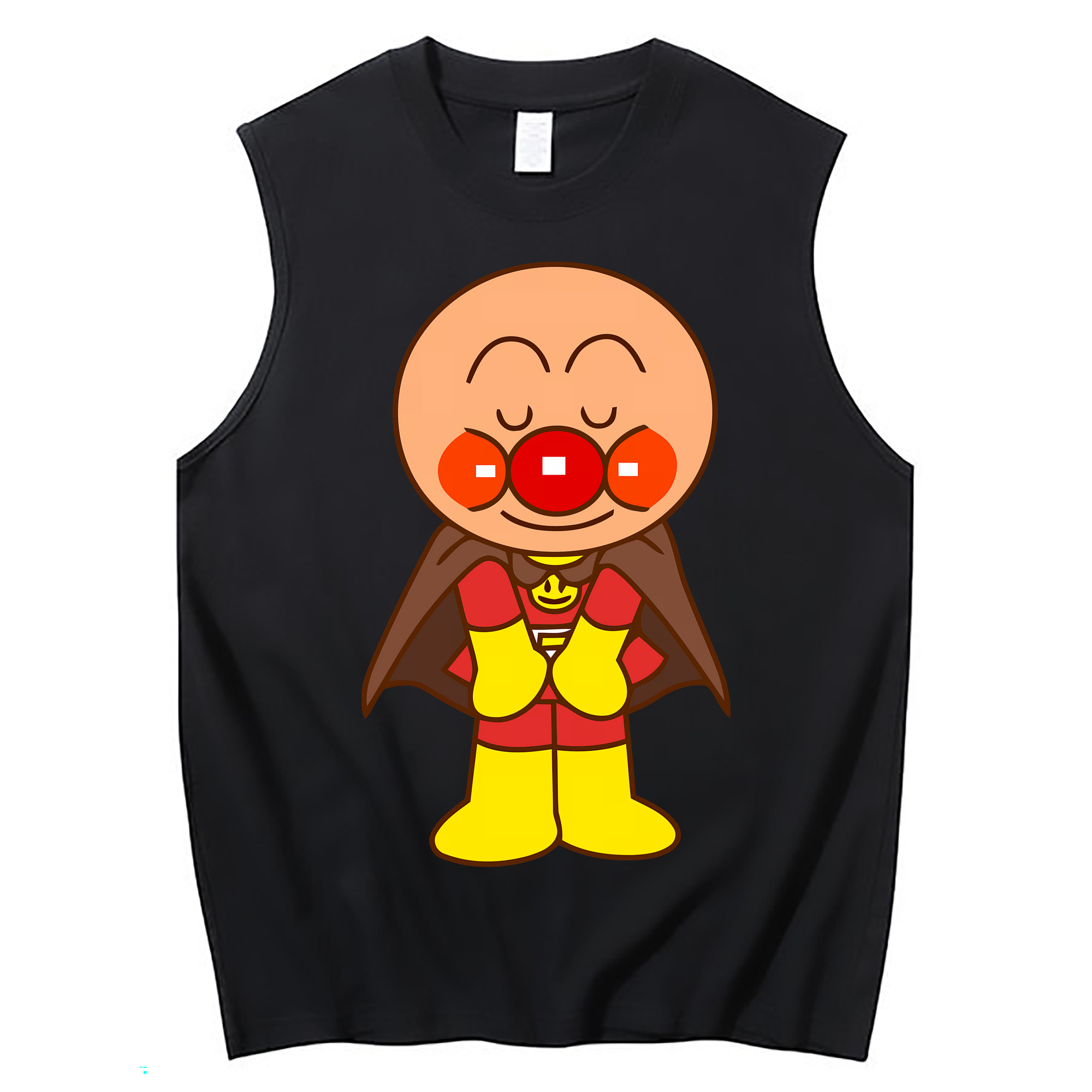 （画像用） アンパンマン Anpanman コットン100％タンクトップ（フロントプリント）