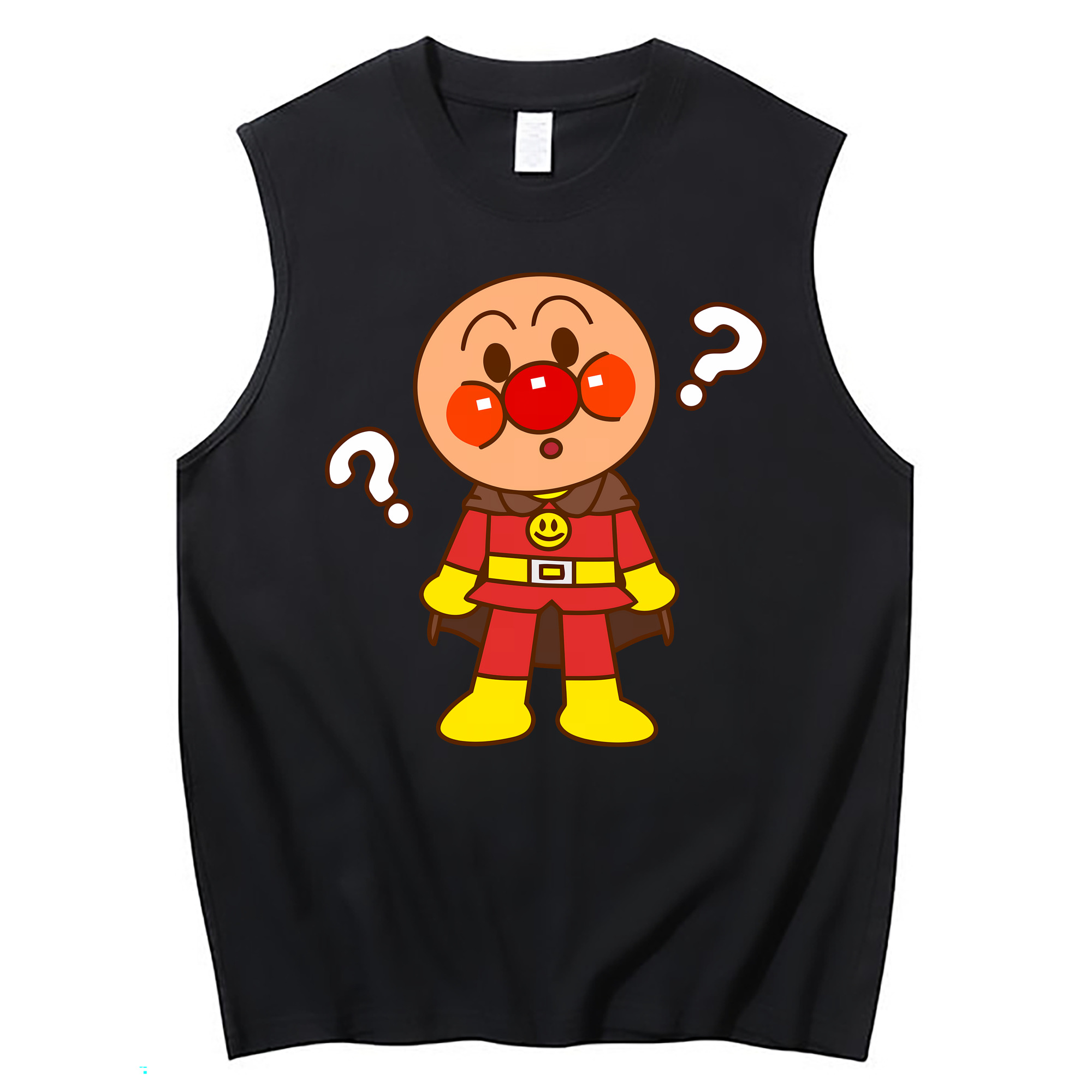 （画像用） アンパンマン Anpanman コットン100％タンクトップ（フロントプリント）