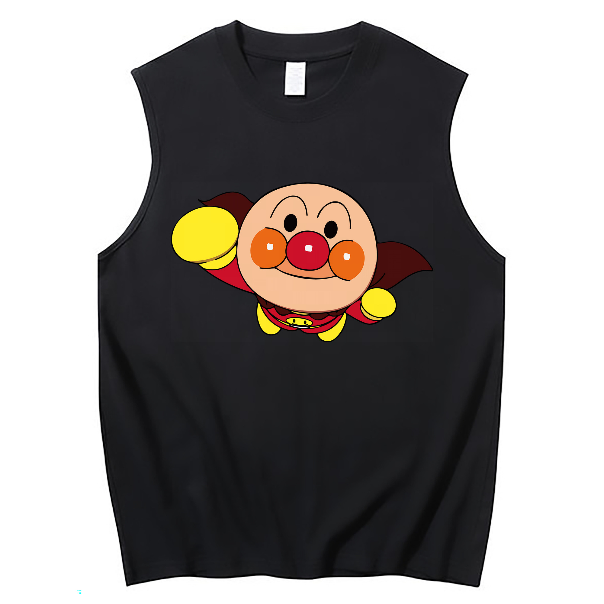 （画像用） アンパンマン Anpanman コットン100％タンクトップ（フロントプリント）