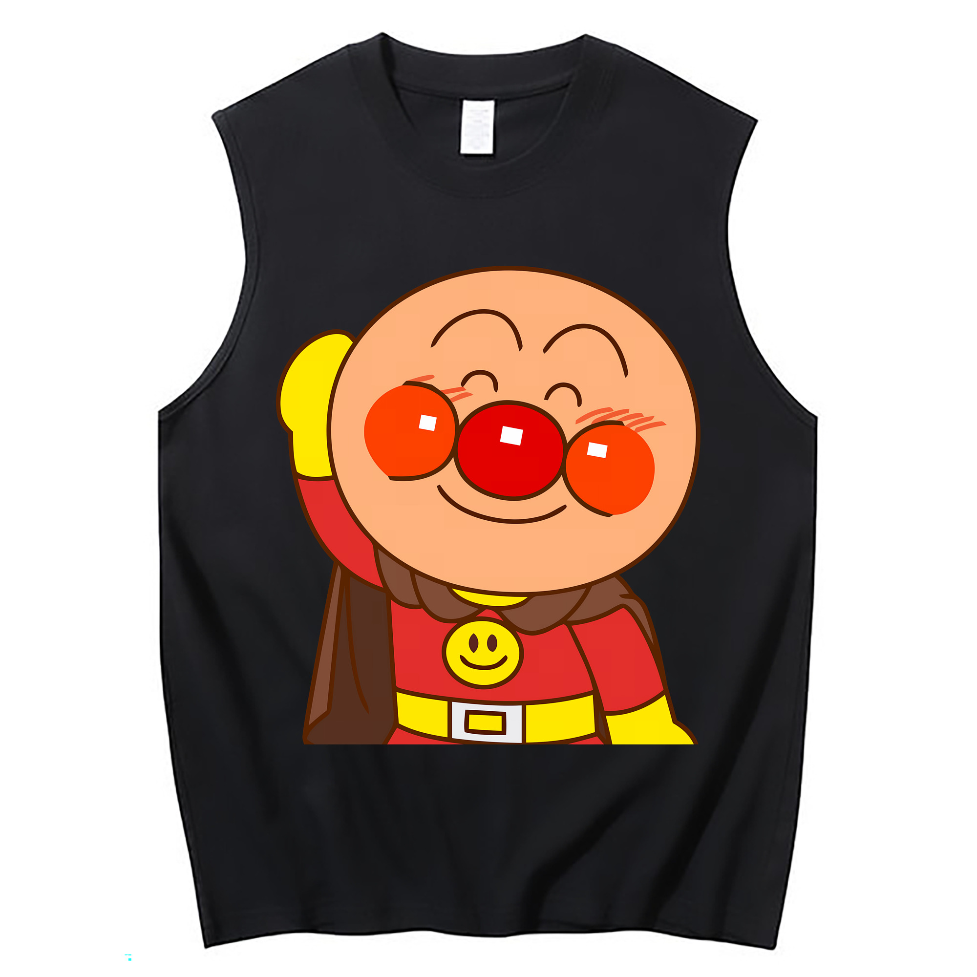 （画像用） アンパンマン Anpanman コットン100％タンクトップ（フロントプリント）