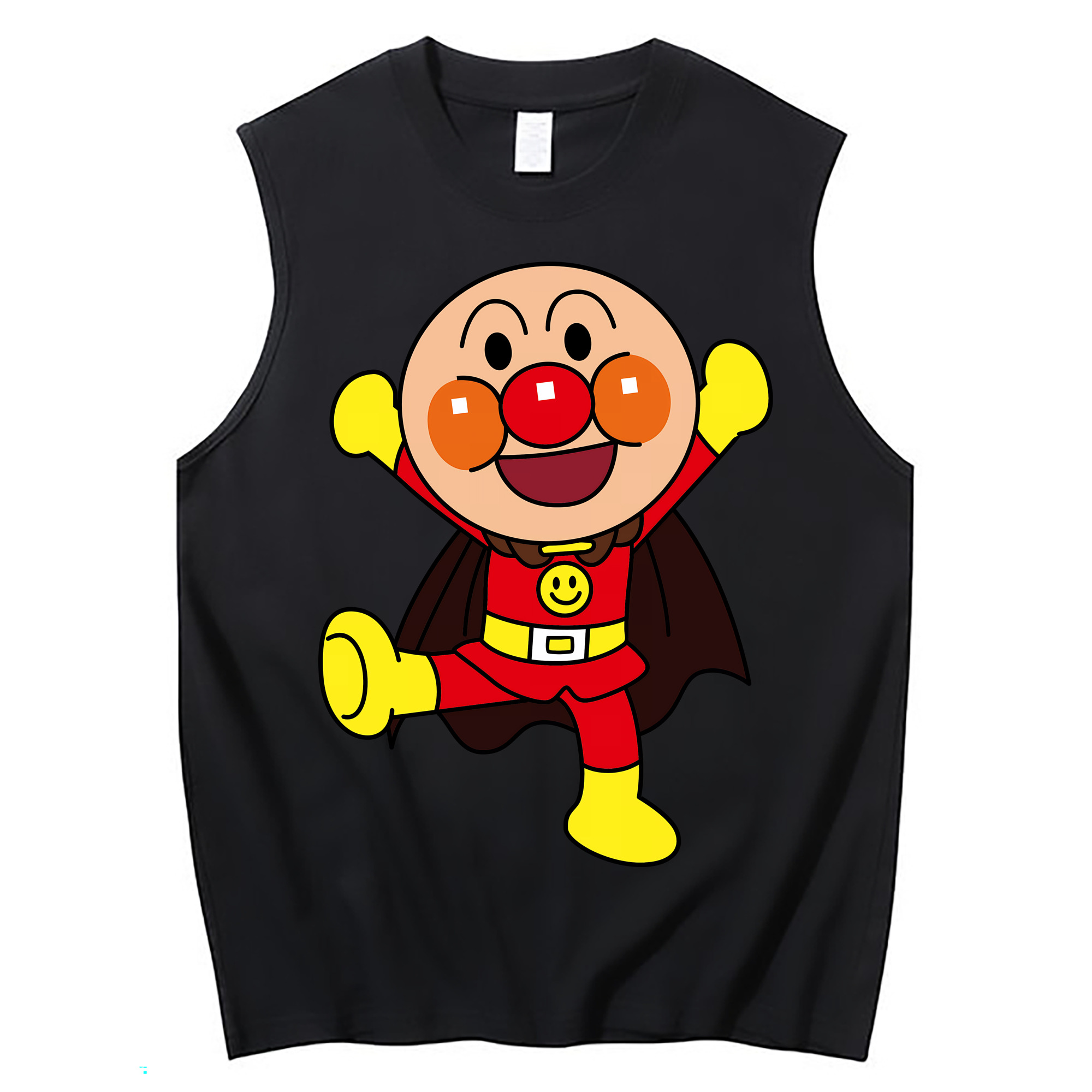 （画像用） アンパンマン Anpanman コットン100％タンクトップ（フロントプリント）