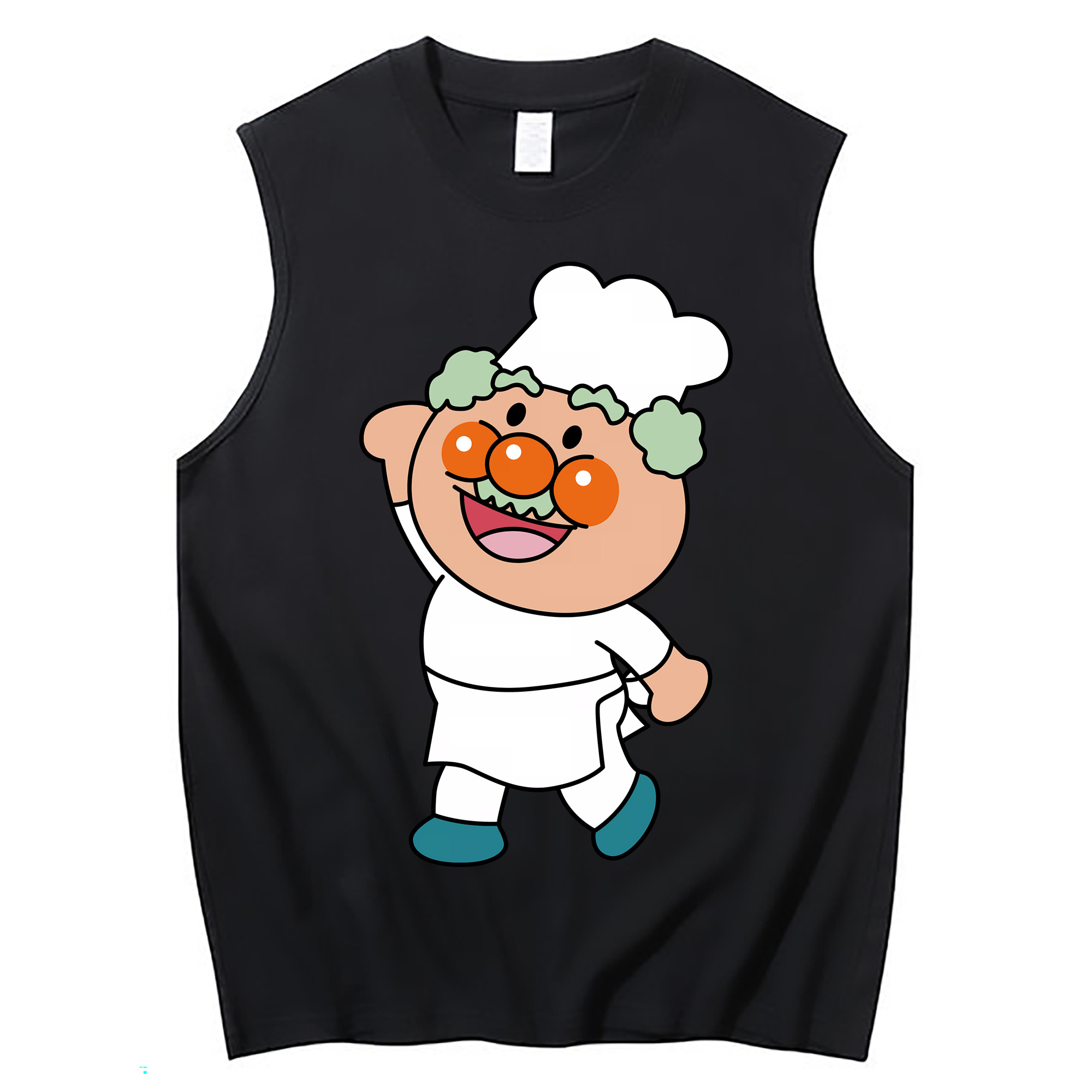 （画像用） アンパンマン Anpanman コットン100％タンクトップ（フロントプリント）