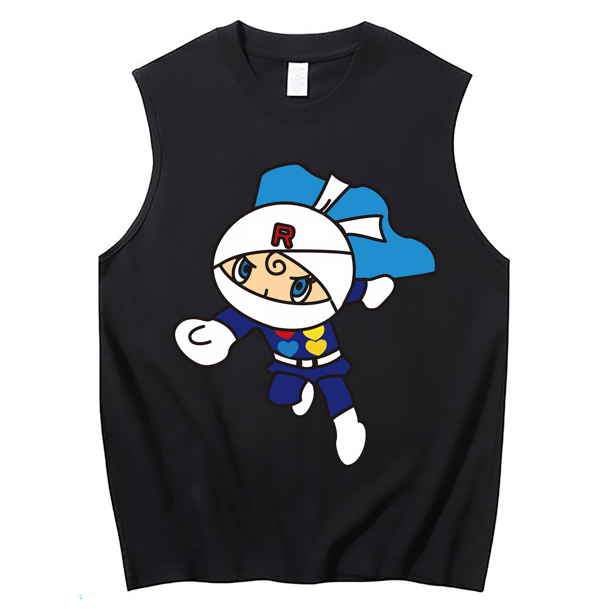 （画像用） アンパンマン Anpanman コットン100％タンクトップ（フロントプリント）