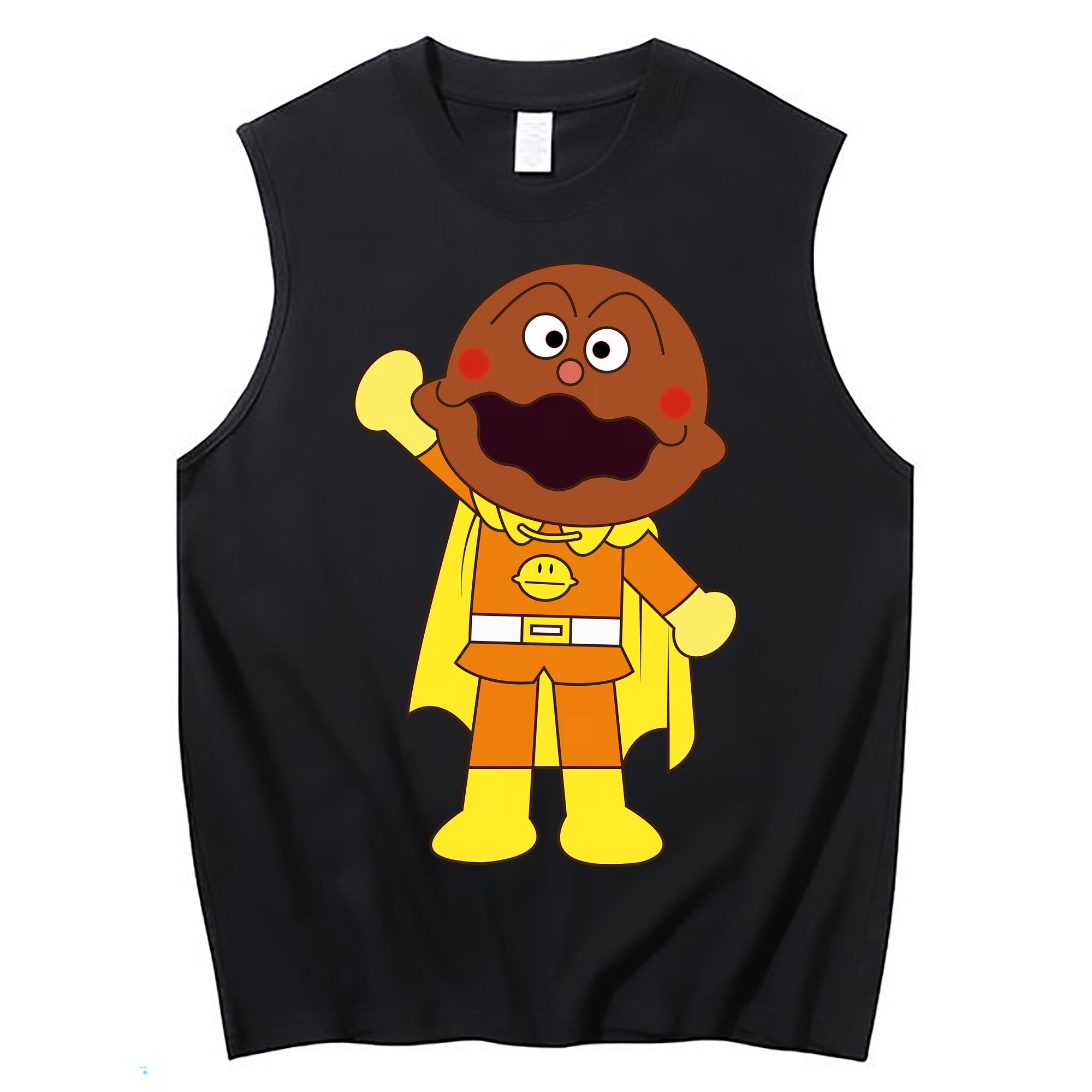 （画像用） アンパンマン Anpanman コットン100％タンクトップ（フロントプリント）