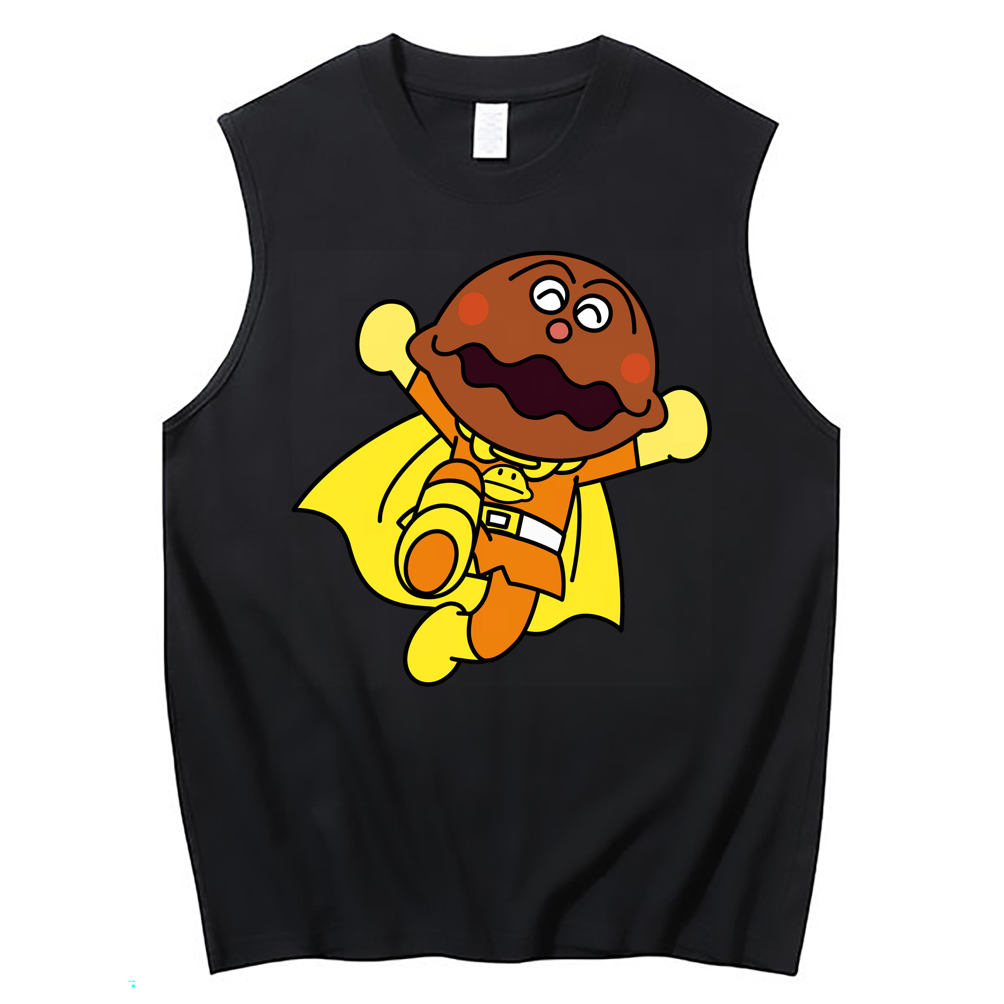 （画像用） アンパンマン Anpanman コットン100％タンクトップ（フロントプリント）