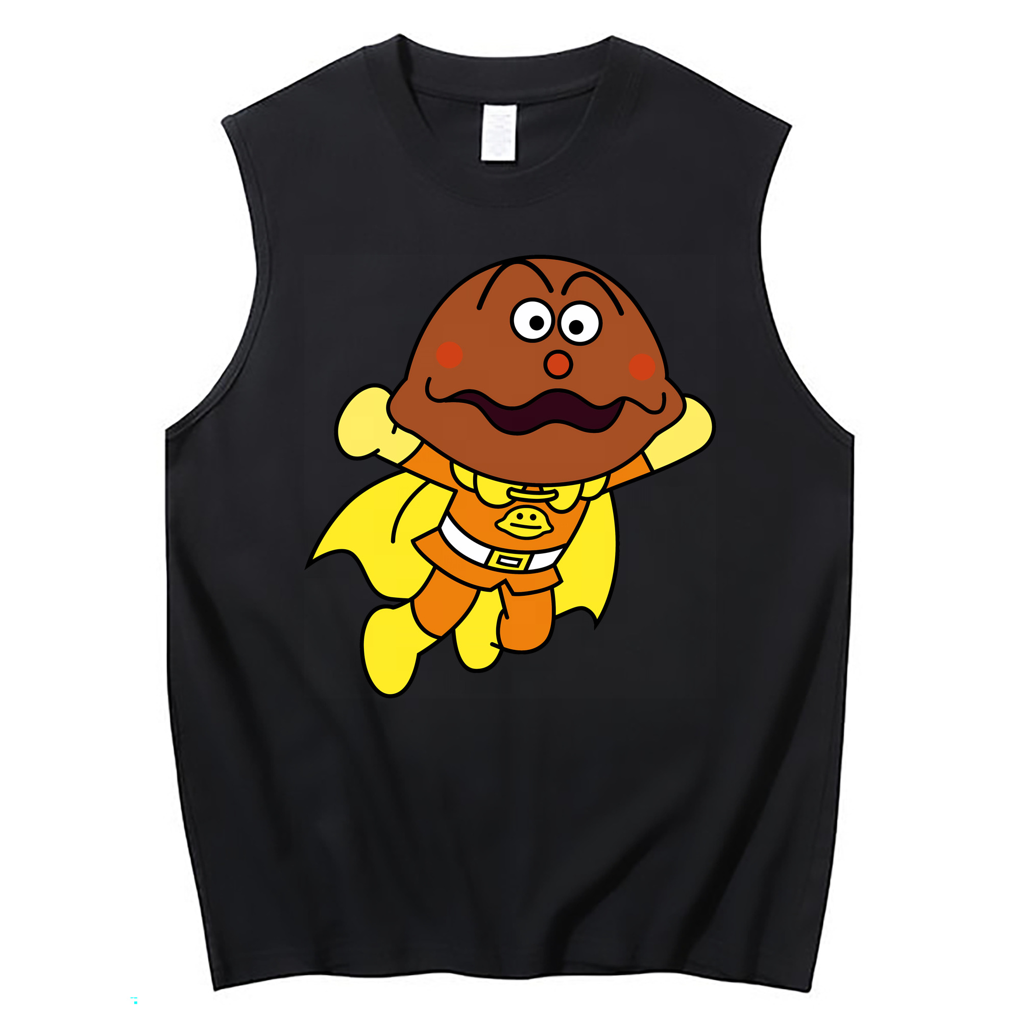 （画像用） アンパンマン Anpanman コットン100％タンクトップ（フロントプリント）