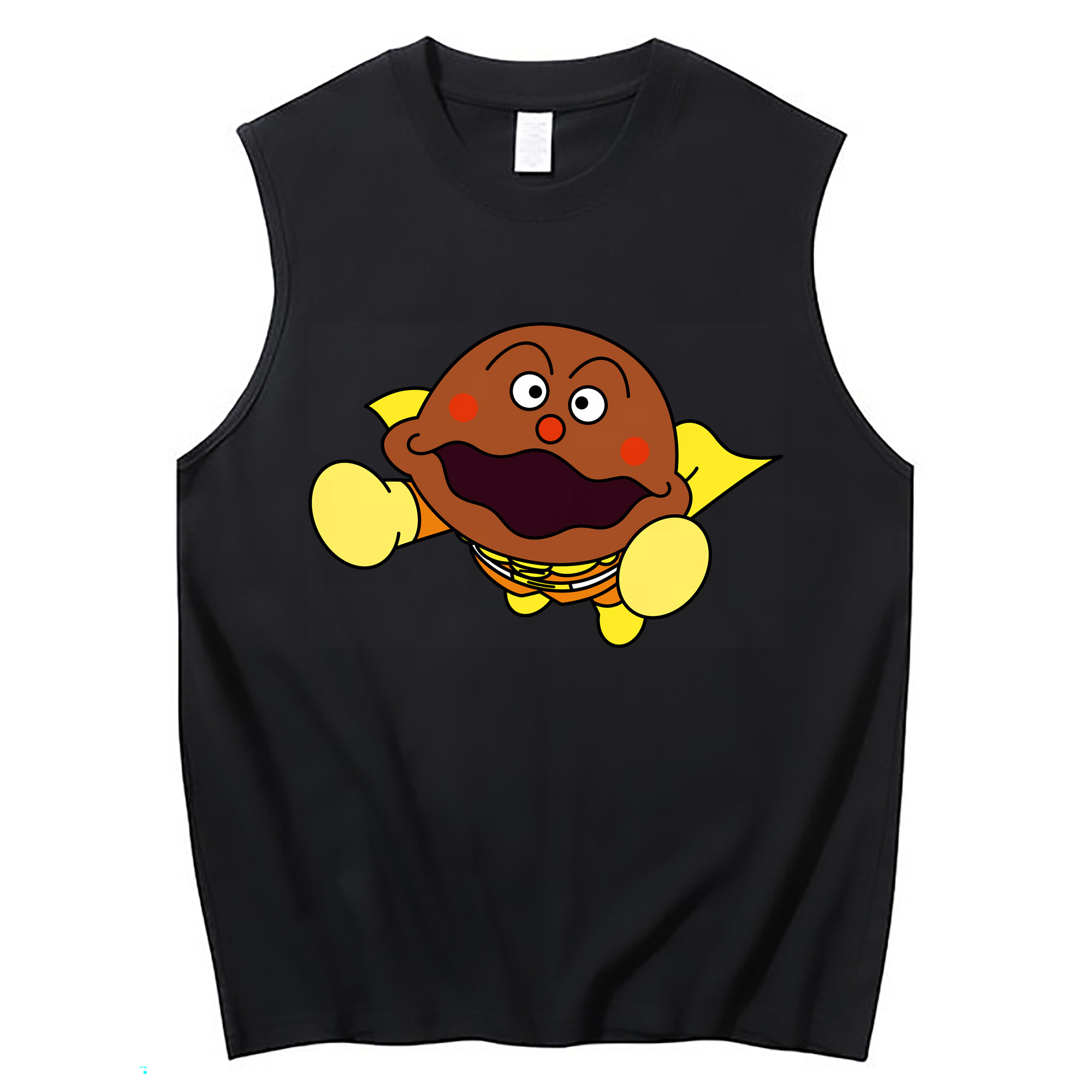 （画像用） アンパンマン Anpanman コットン100％タンクトップ（フロントプリント）