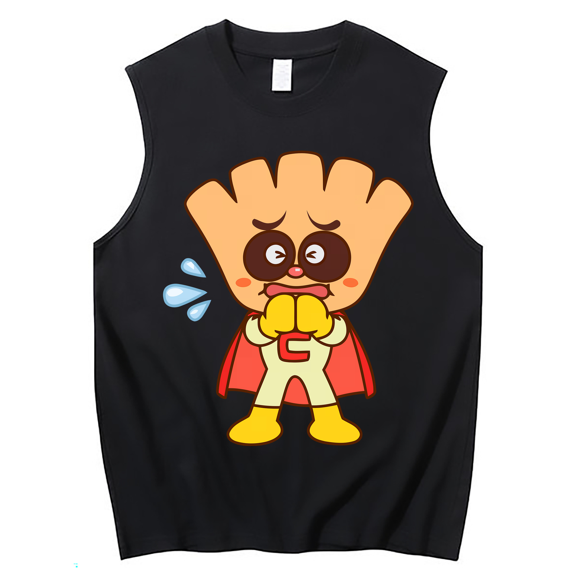 （画像用） アンパンマン Anpanman コットン100％タンクトップ（フロントプリント）