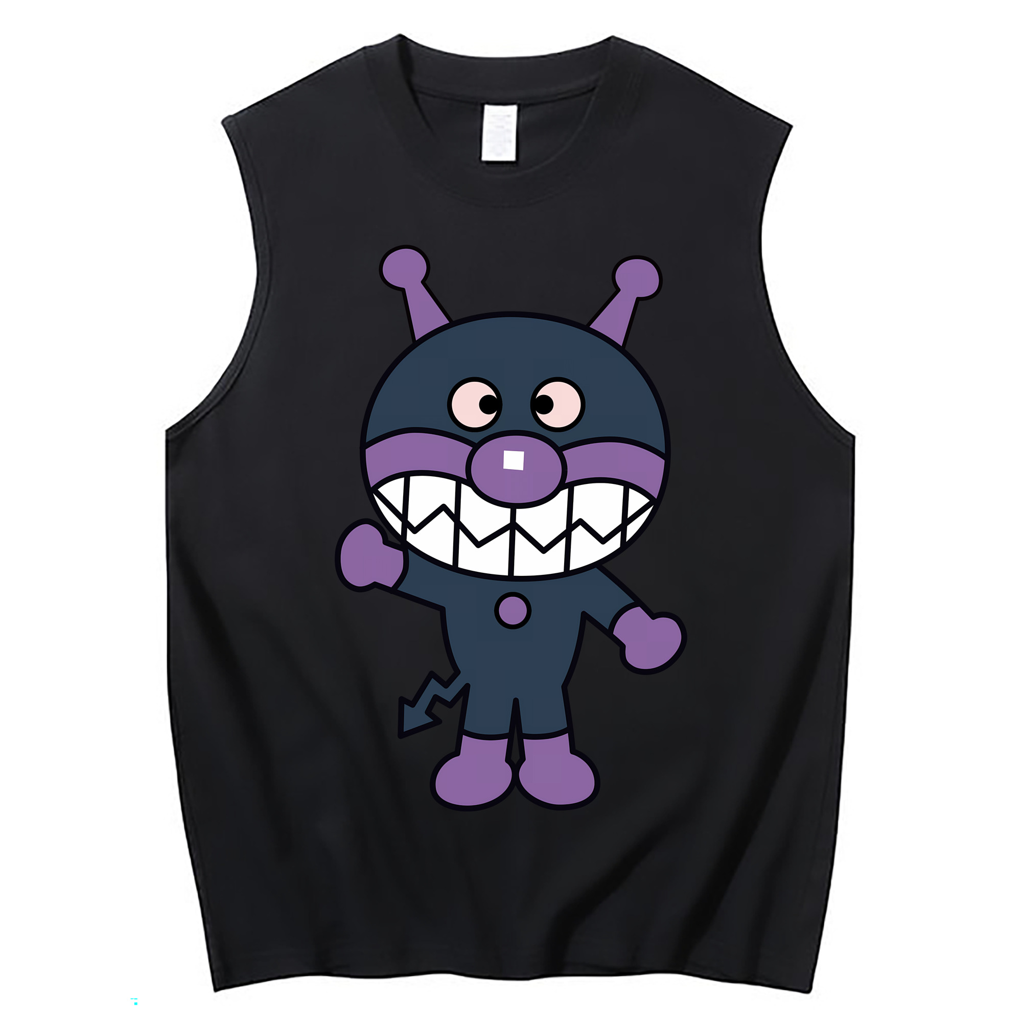（画像用） アンパンマン Anpanman コットン100％タンクトップ（フロントプリント）