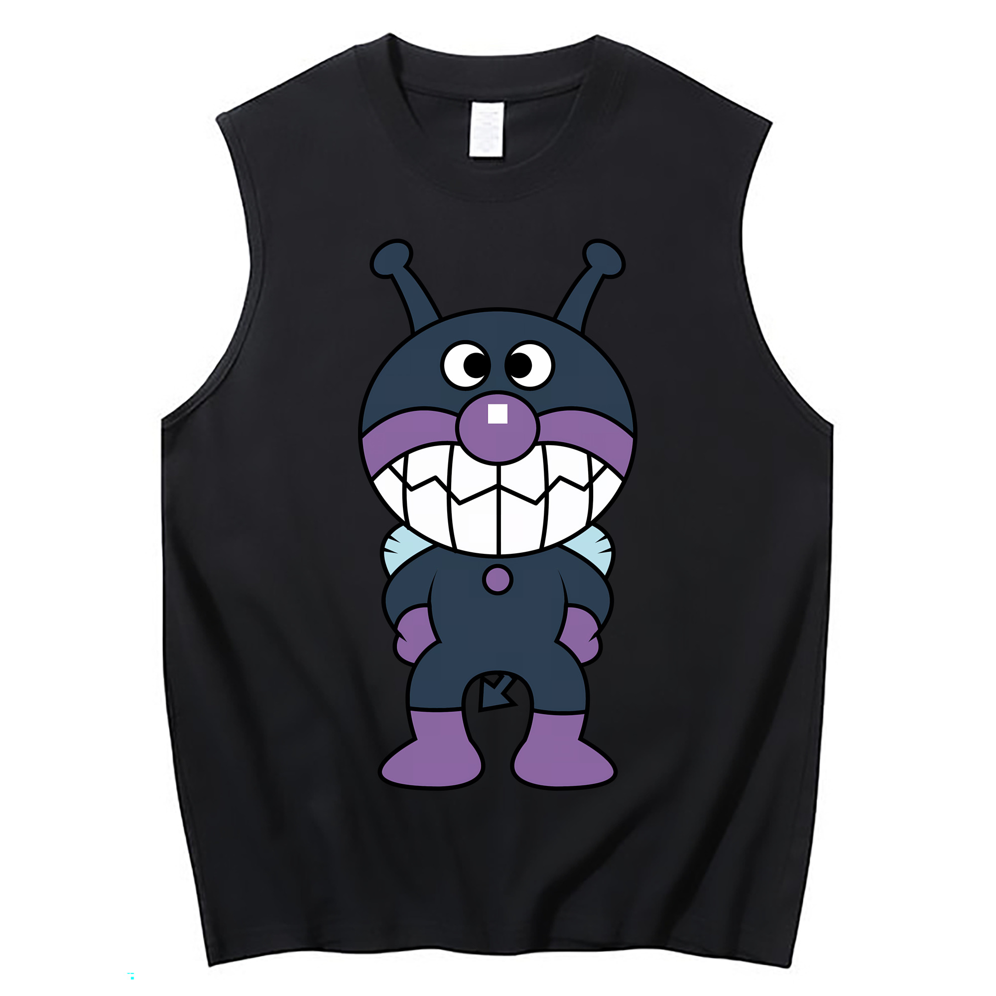 （画像用） アンパンマン Anpanman コットン100％タンクトップ（フロントプリント）