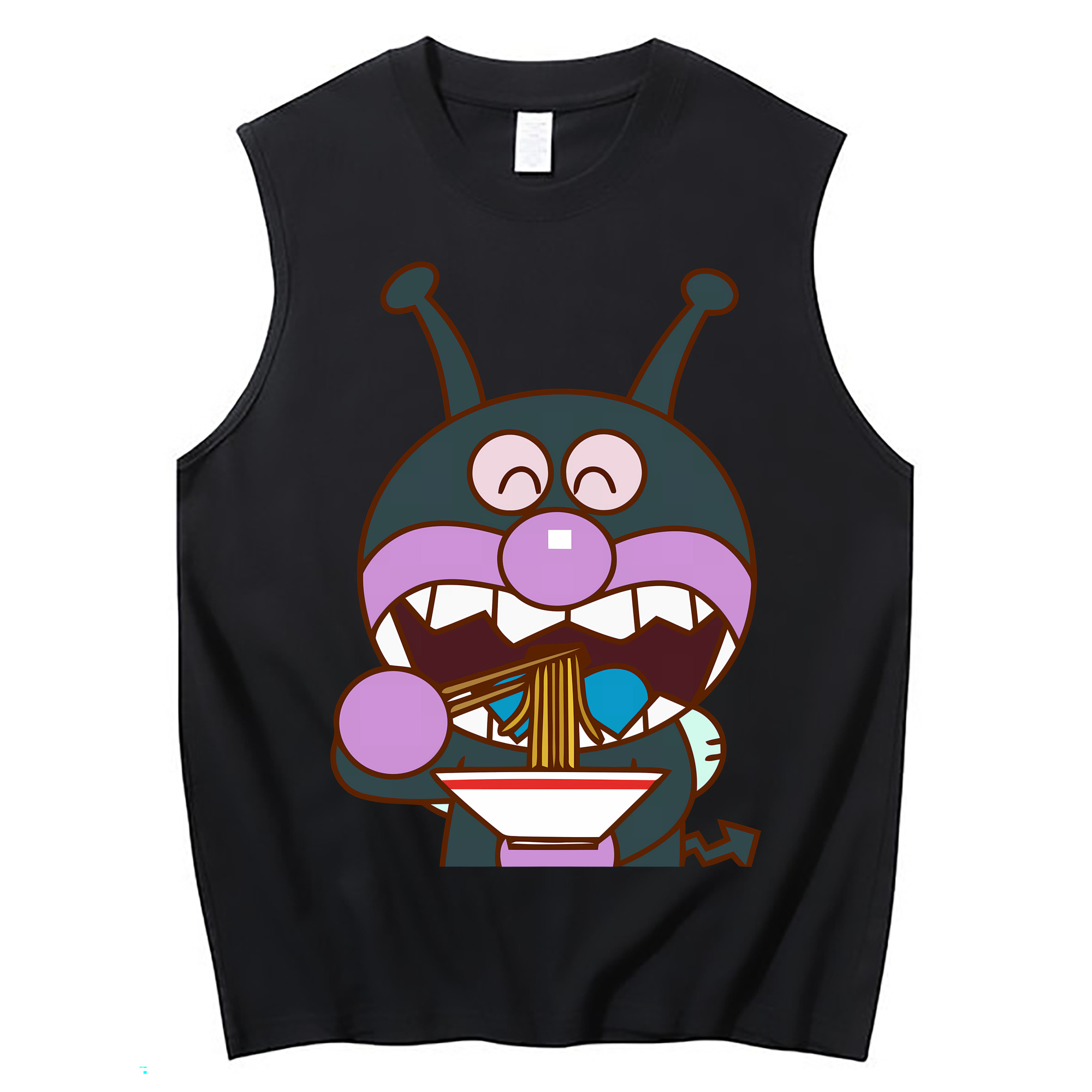 （画像用） アンパンマン Anpanman コットン100％タンクトップ（フロントプリント）