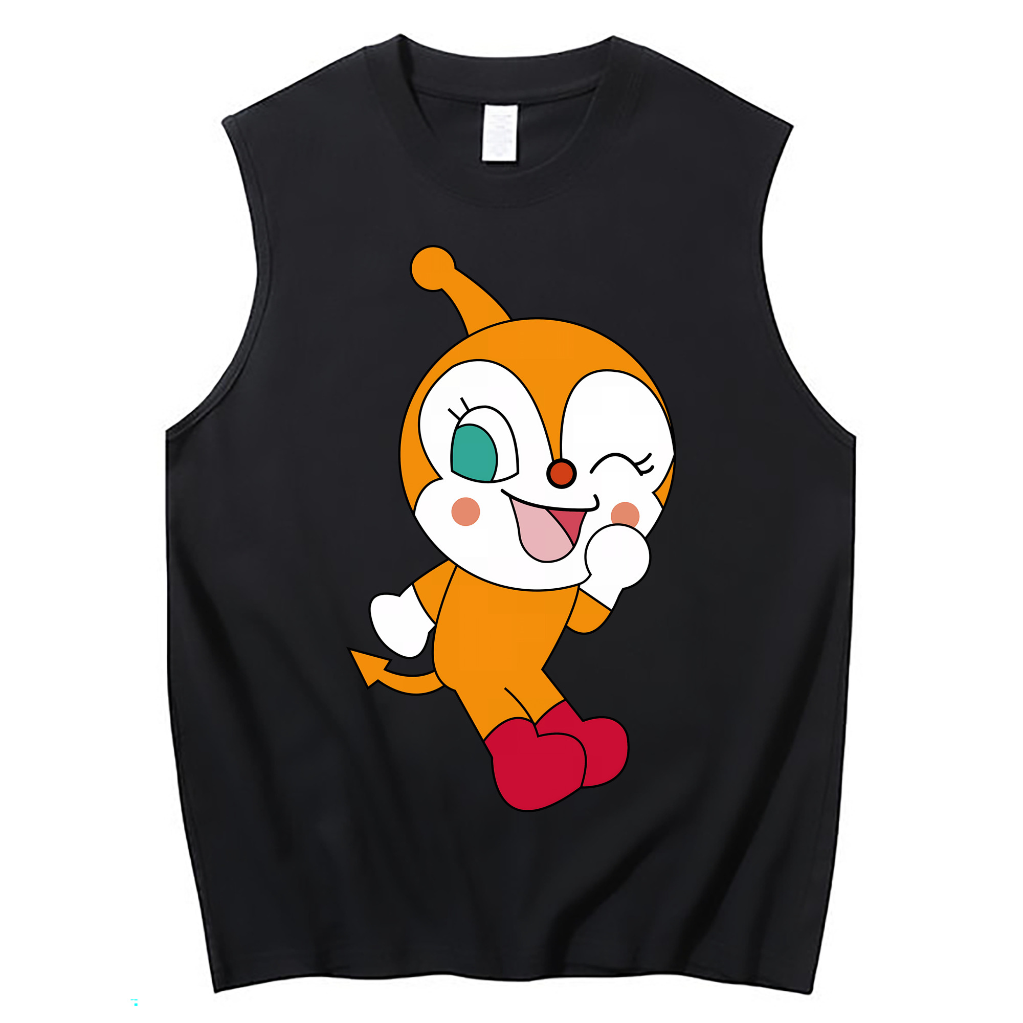 （画像用） アンパンマン Anpanman コットン100％タンクトップ（フロントプリント）