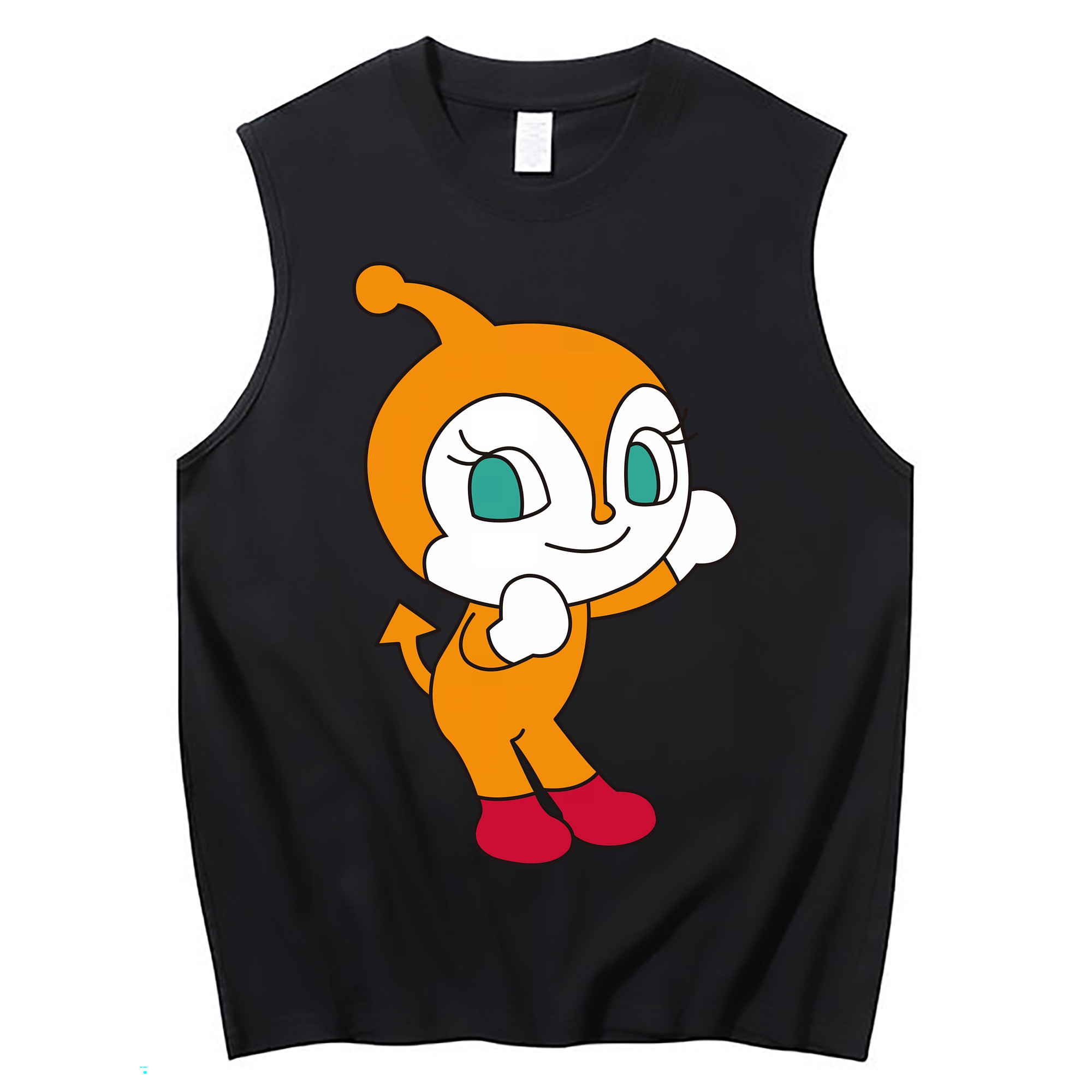 （画像用） アンパンマン Anpanman コットン100％タンクトップ（フロントプリント）